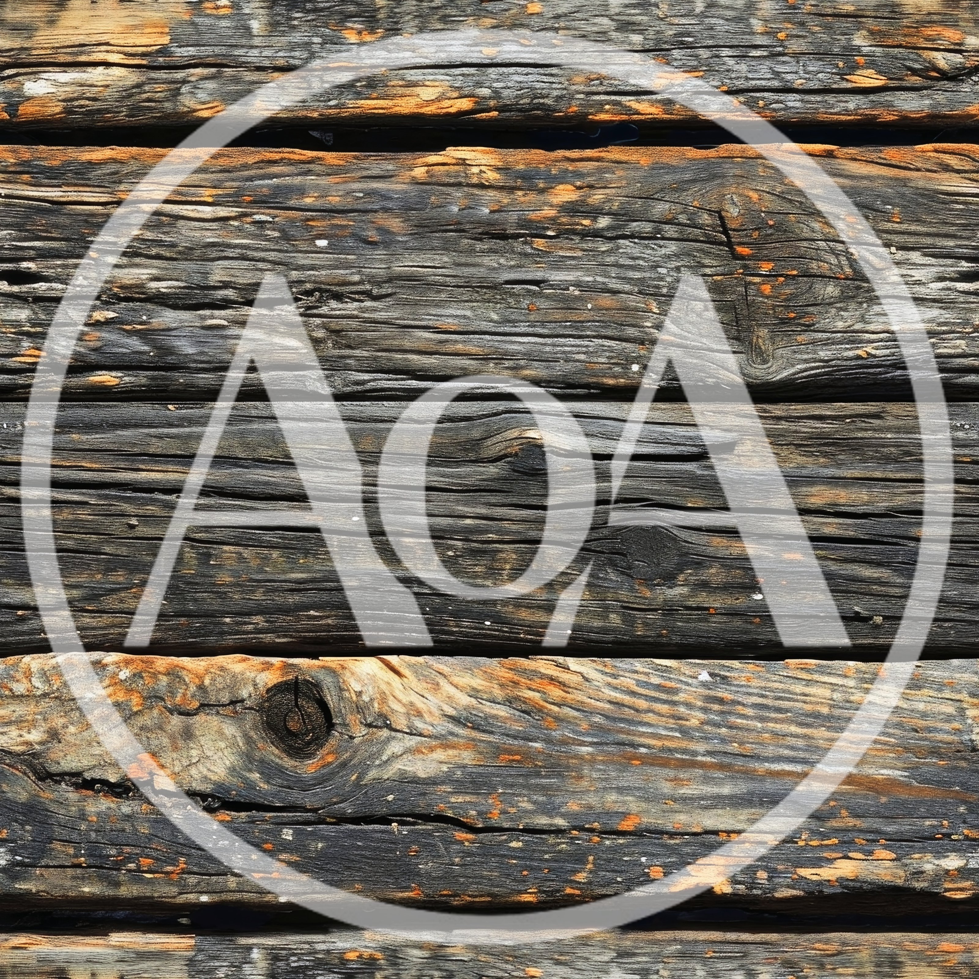 Weathered Dark Wood Planks Texture Background