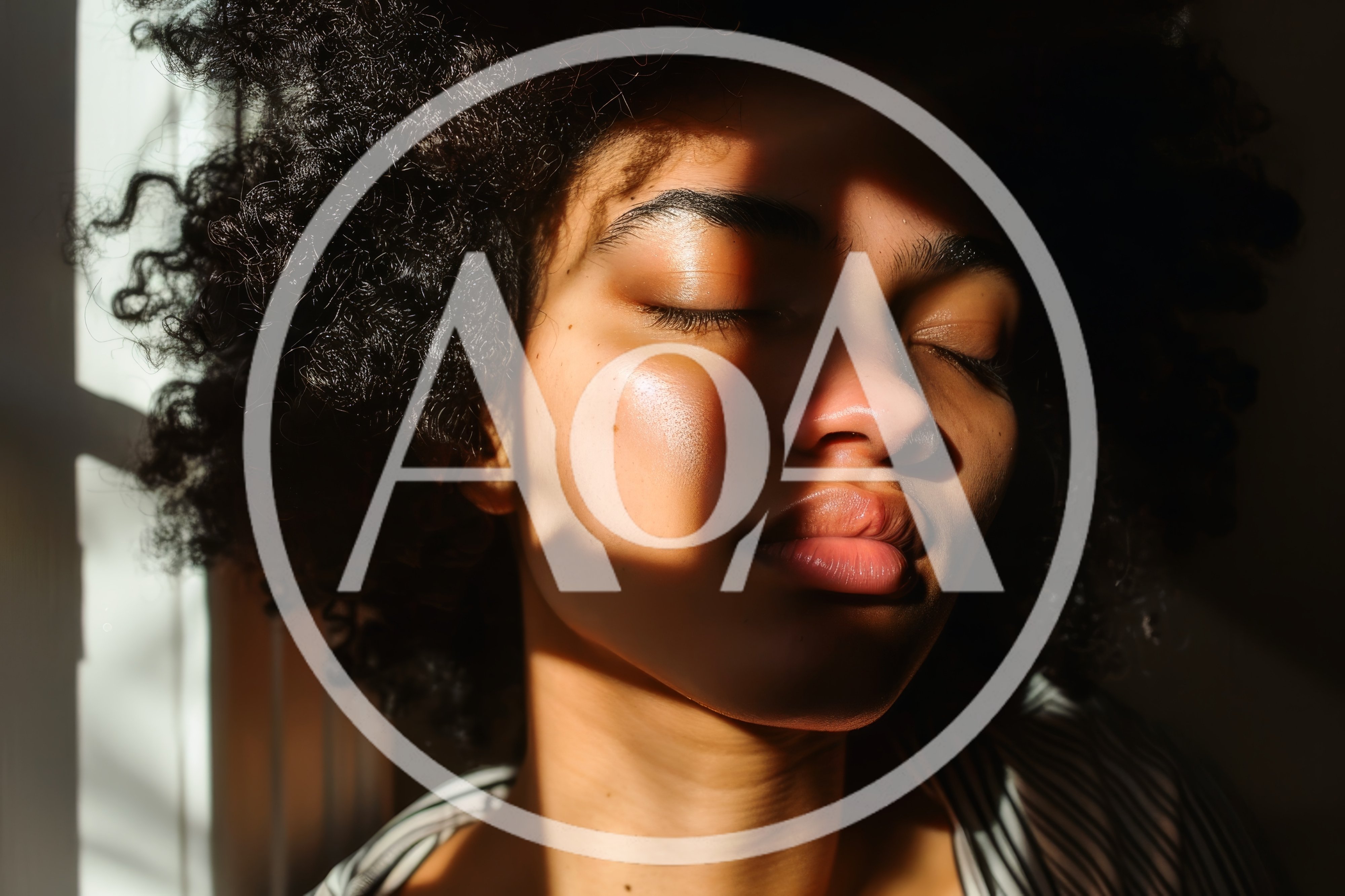 Portrait Of A Young Woman With Natural Sunlight