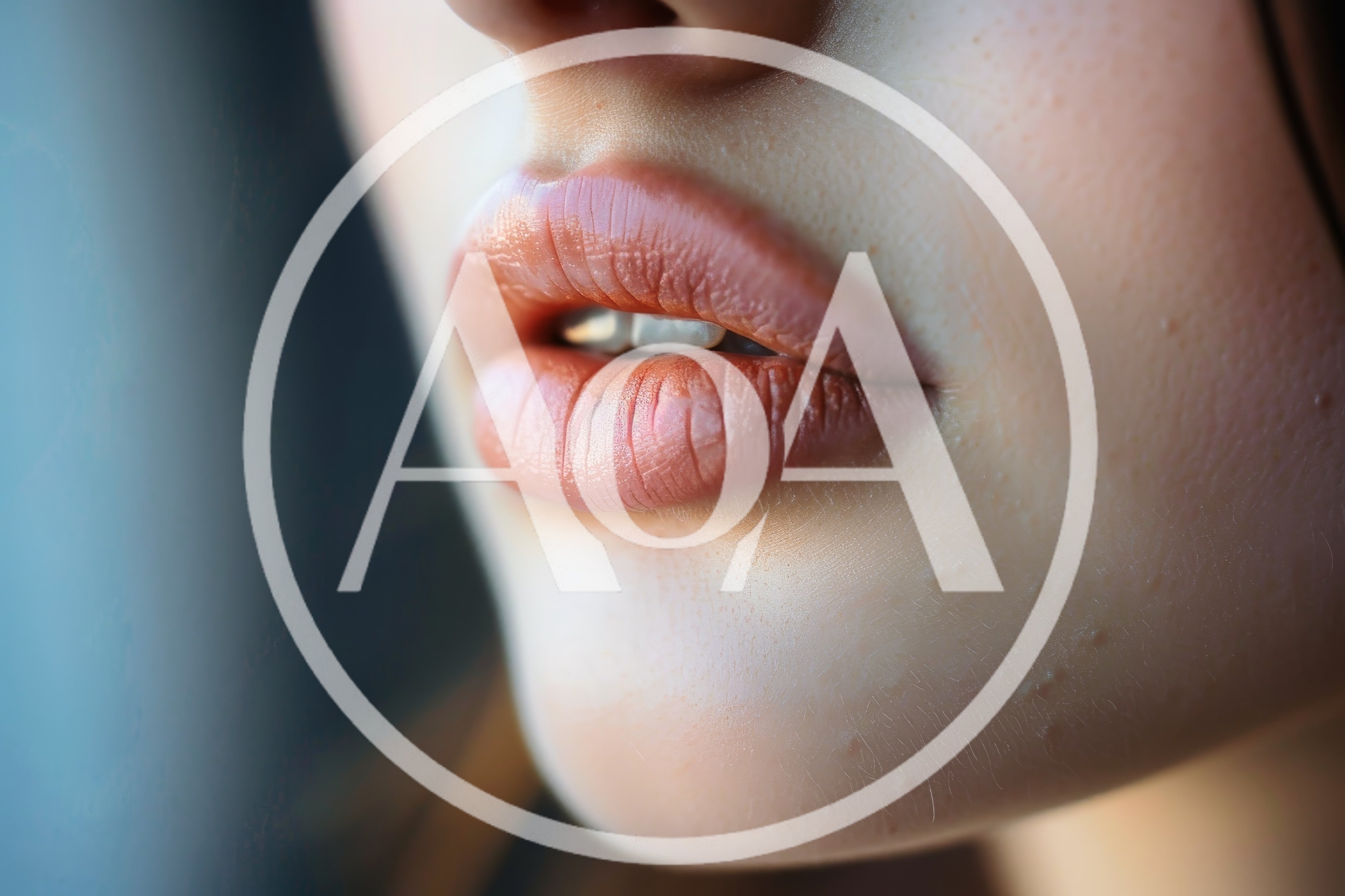 Close Up Of A Woman's Lips