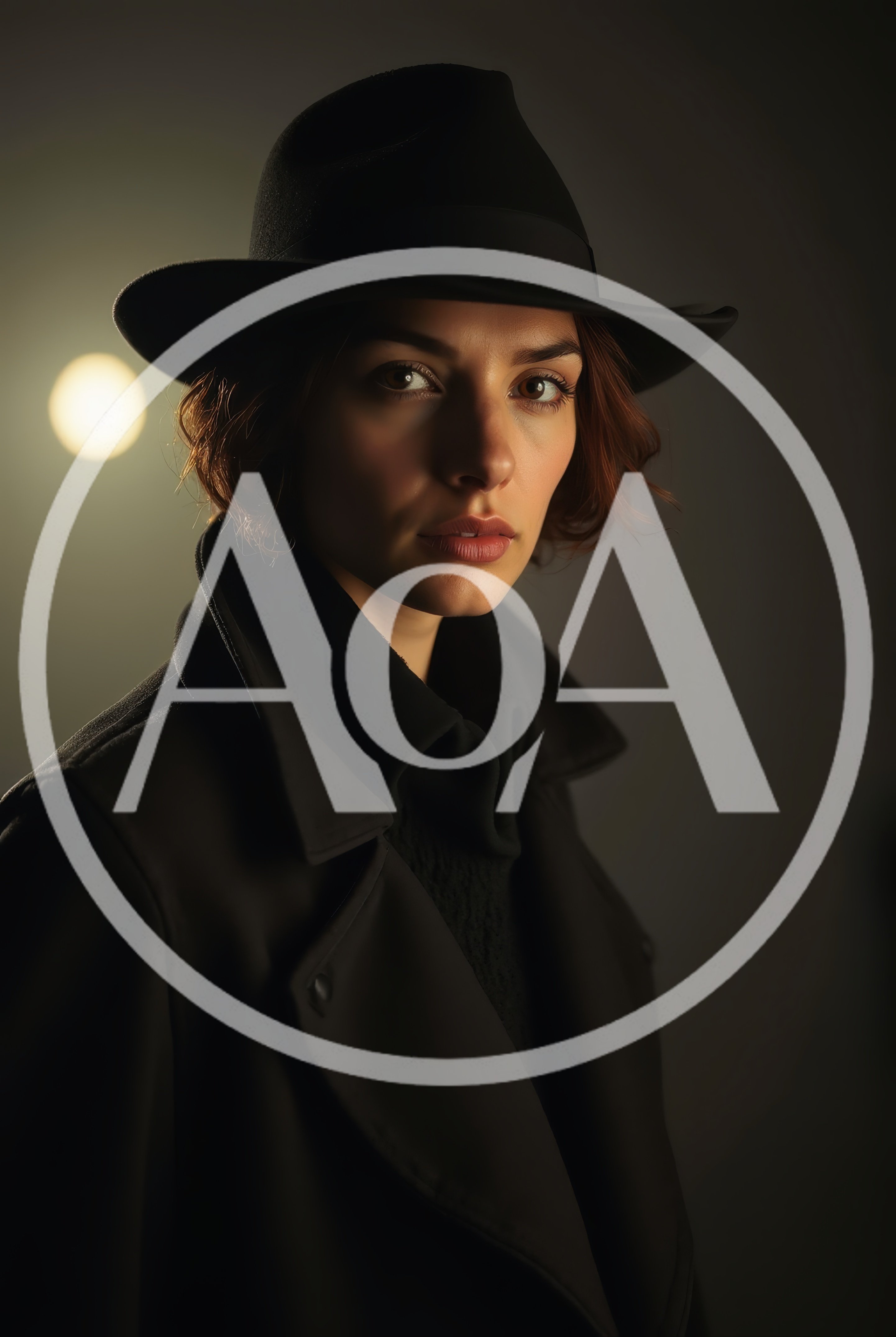 Portrait Of A Woman In A Noir Fedora