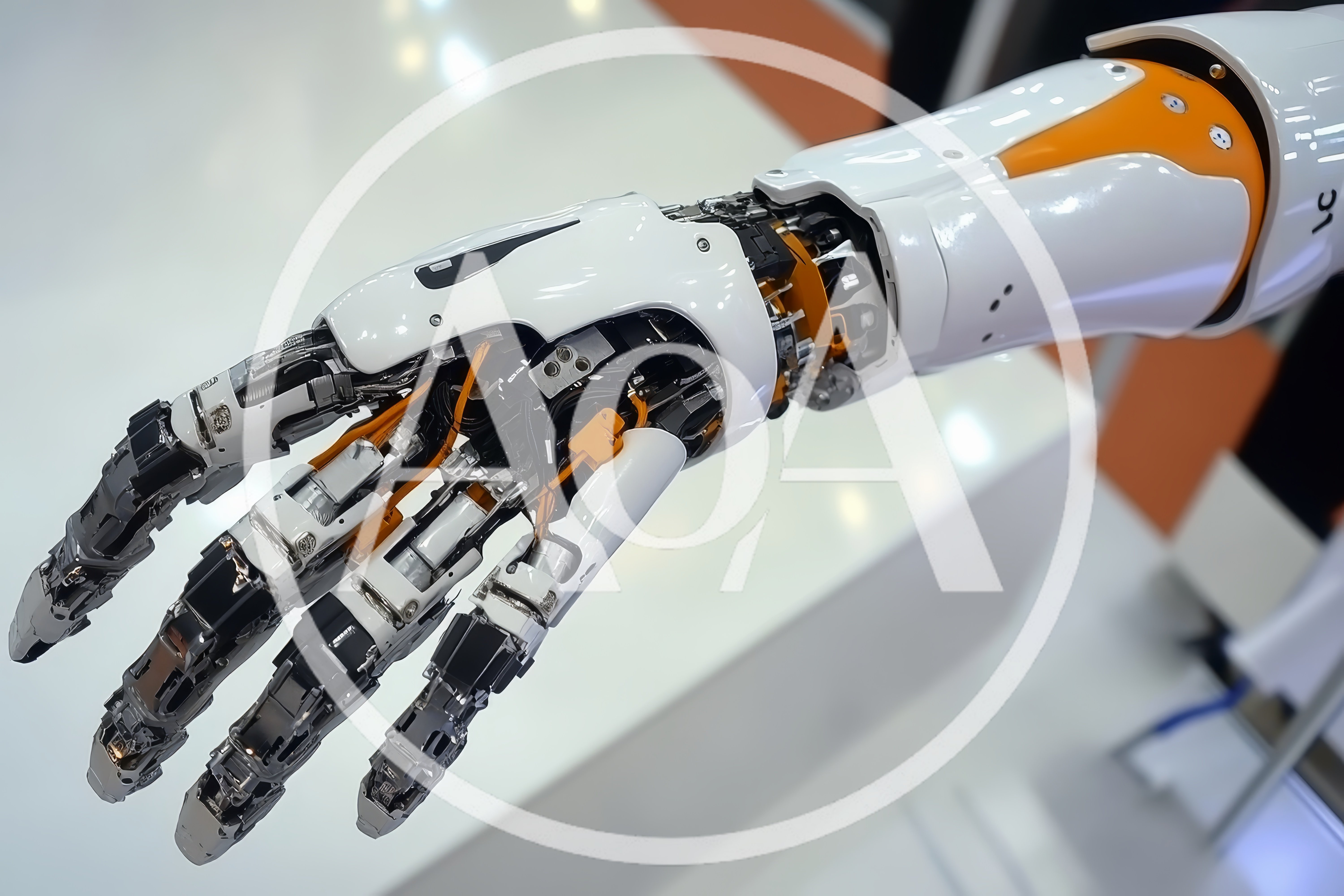Advanced Robotic Hand With Intricate Mechanical Details