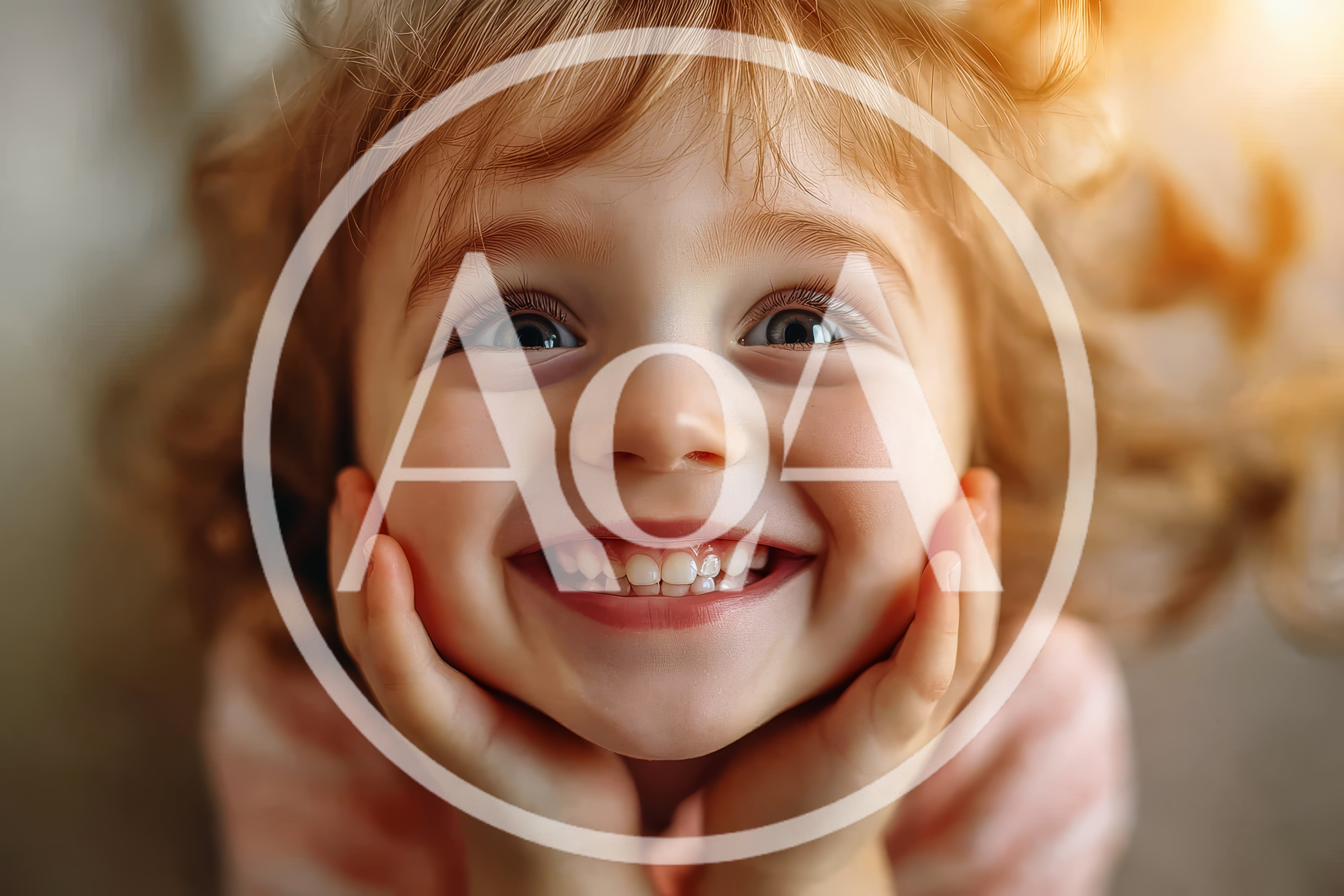 Close Up Portrait Of A Happy Toddler Girl