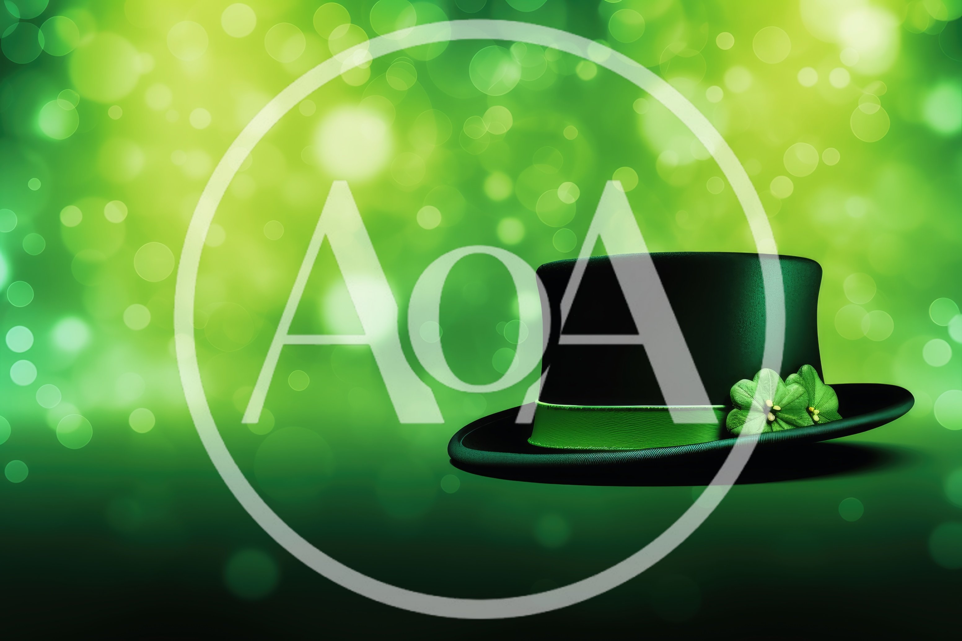 St Patrick Day Leprechaun Hat With Shamrock