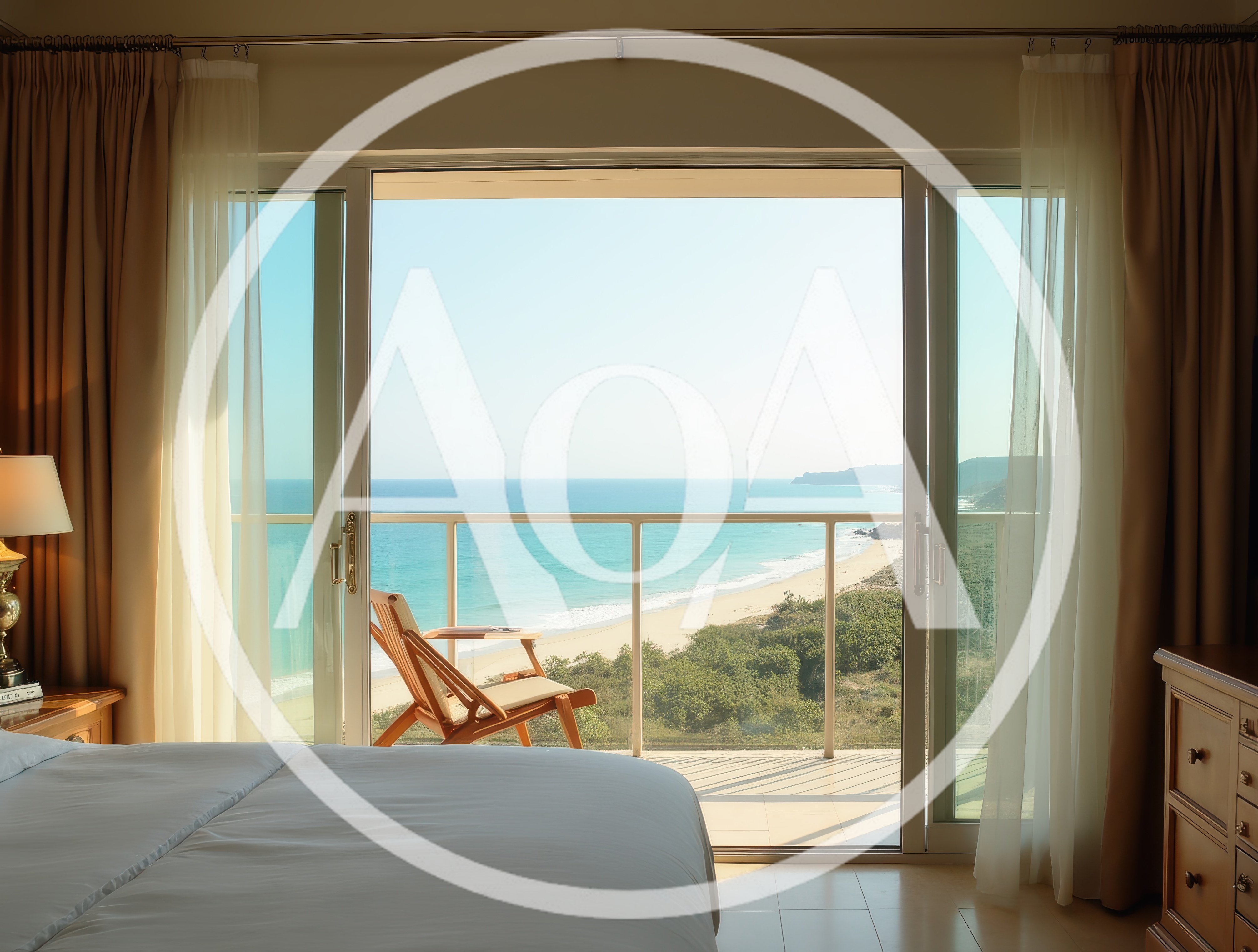 Luxury Hotel Room With Ocean View Balcony