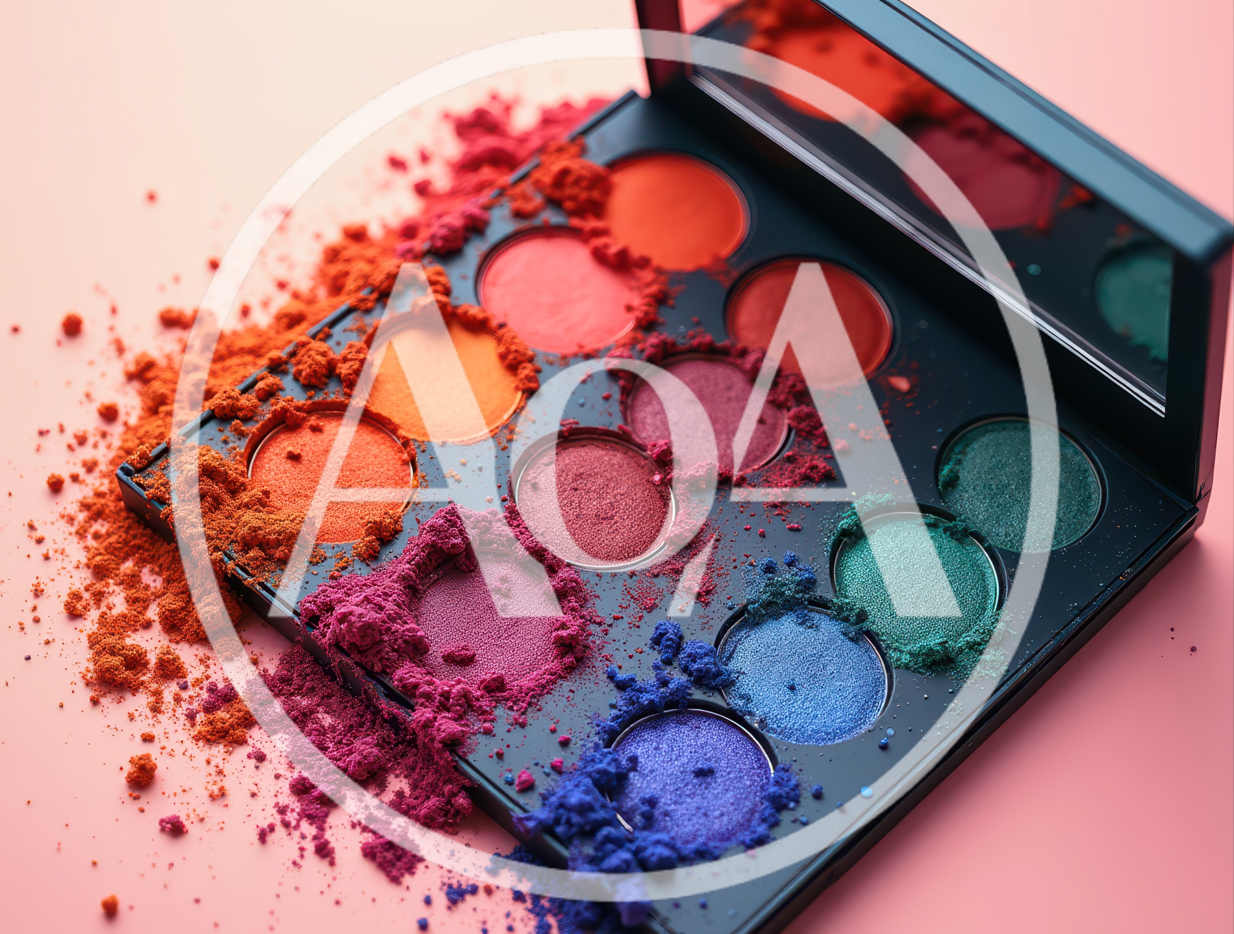 Makeup Eyeshadow Palette With Loose Pigment Powder