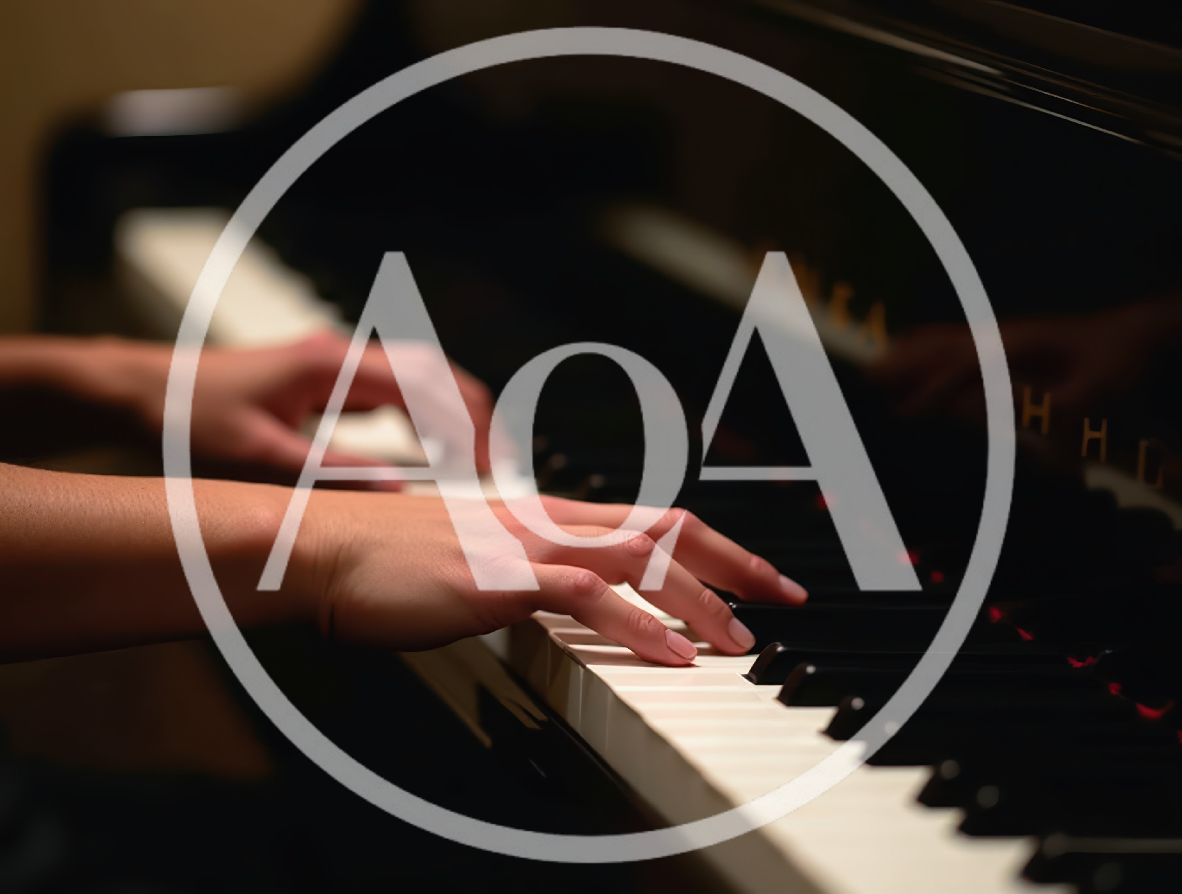 Close Up Of Hands Playing A Grand Piano