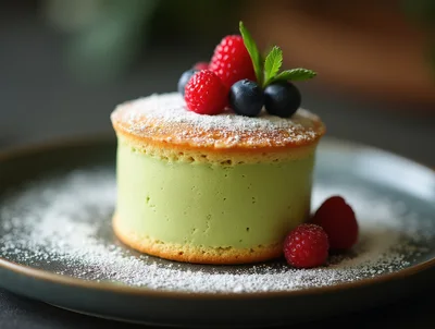 Matcha Green Tea Ice Cream Sandwich Dessert