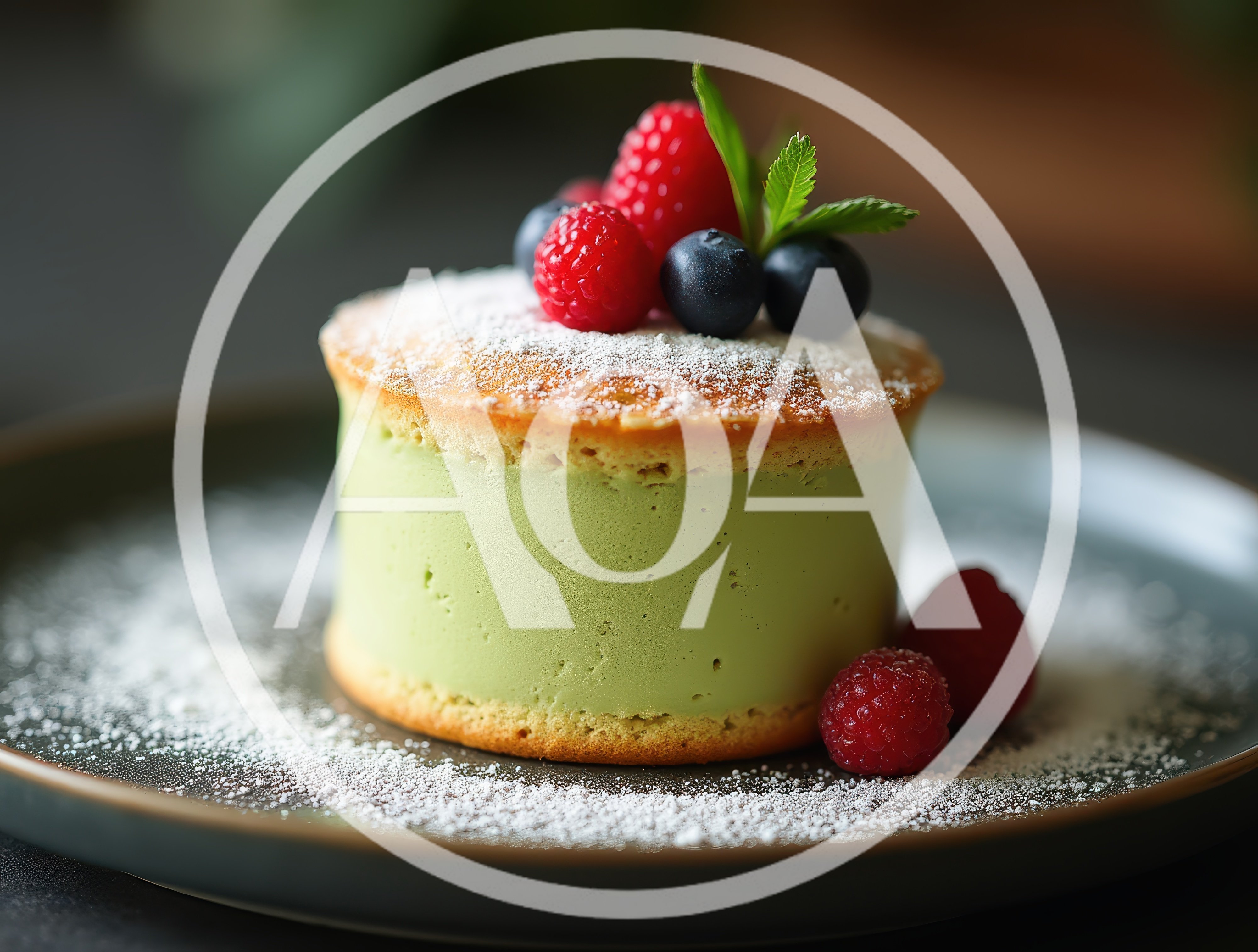 Matcha Green Tea Ice Cream Sandwich Dessert