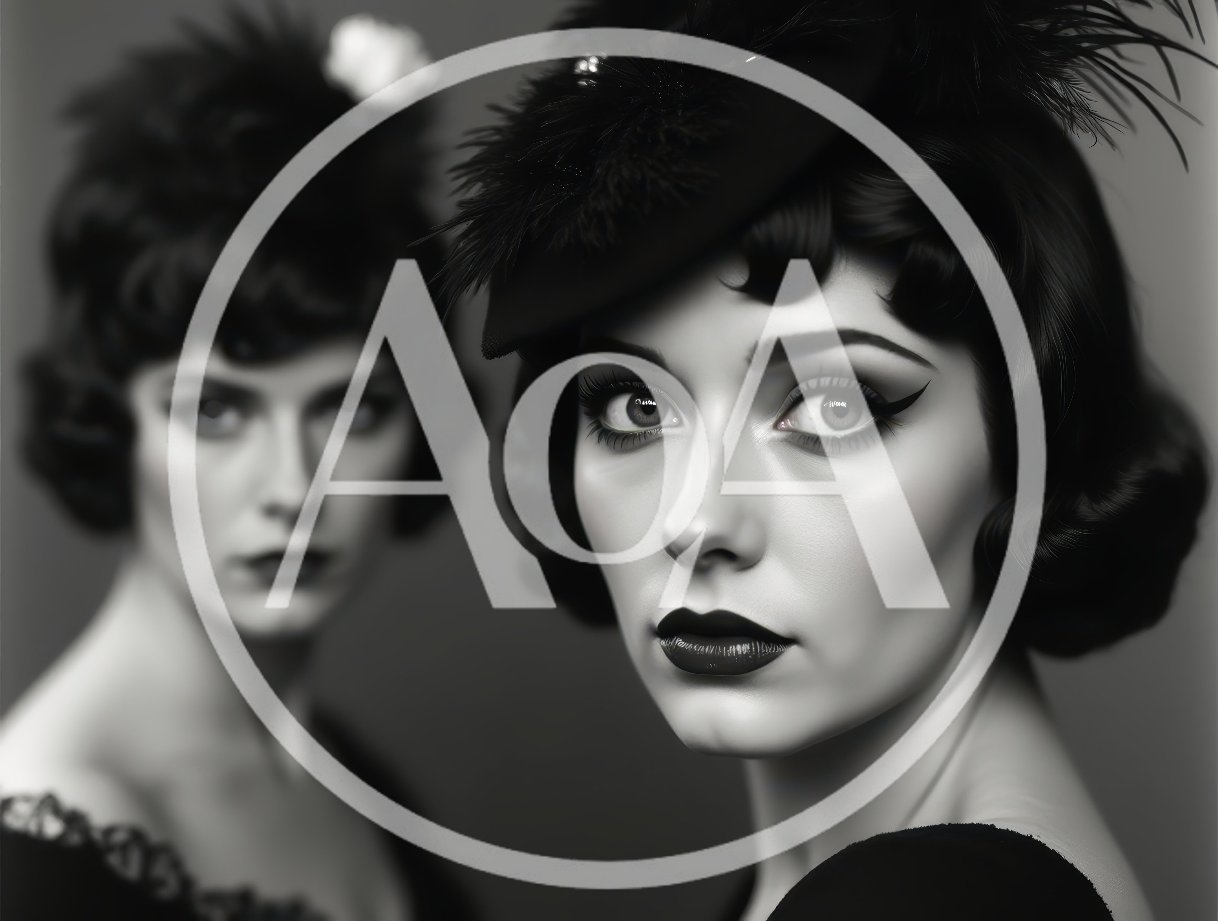 Two Elegant Women In Vintage 1920s Style Fashion