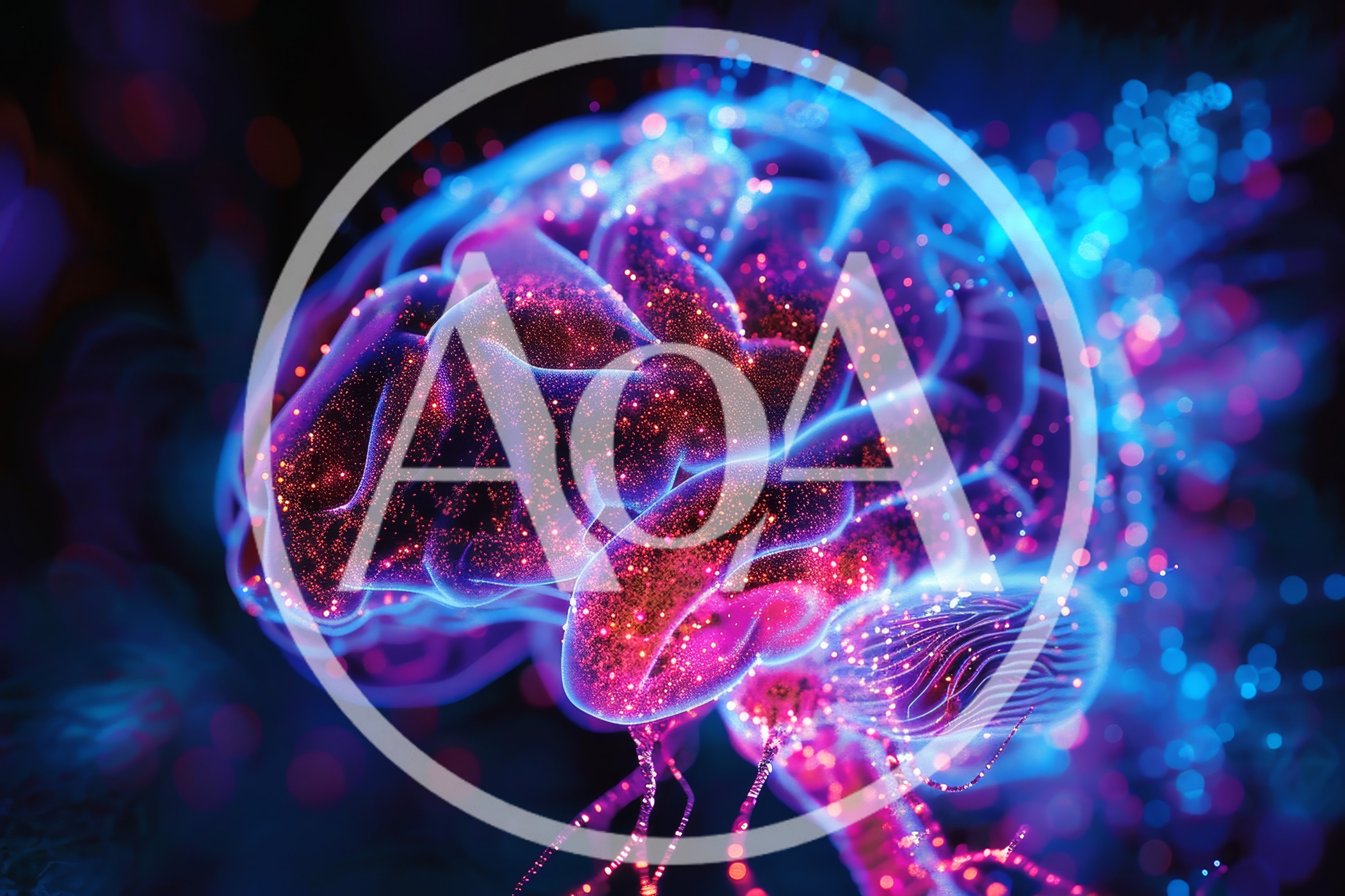 Digital Human Brain Neural Network Visualization
