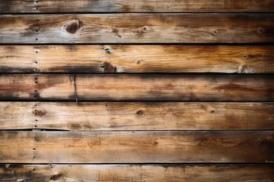 Weathered Horizontal Wooden Planks Texture