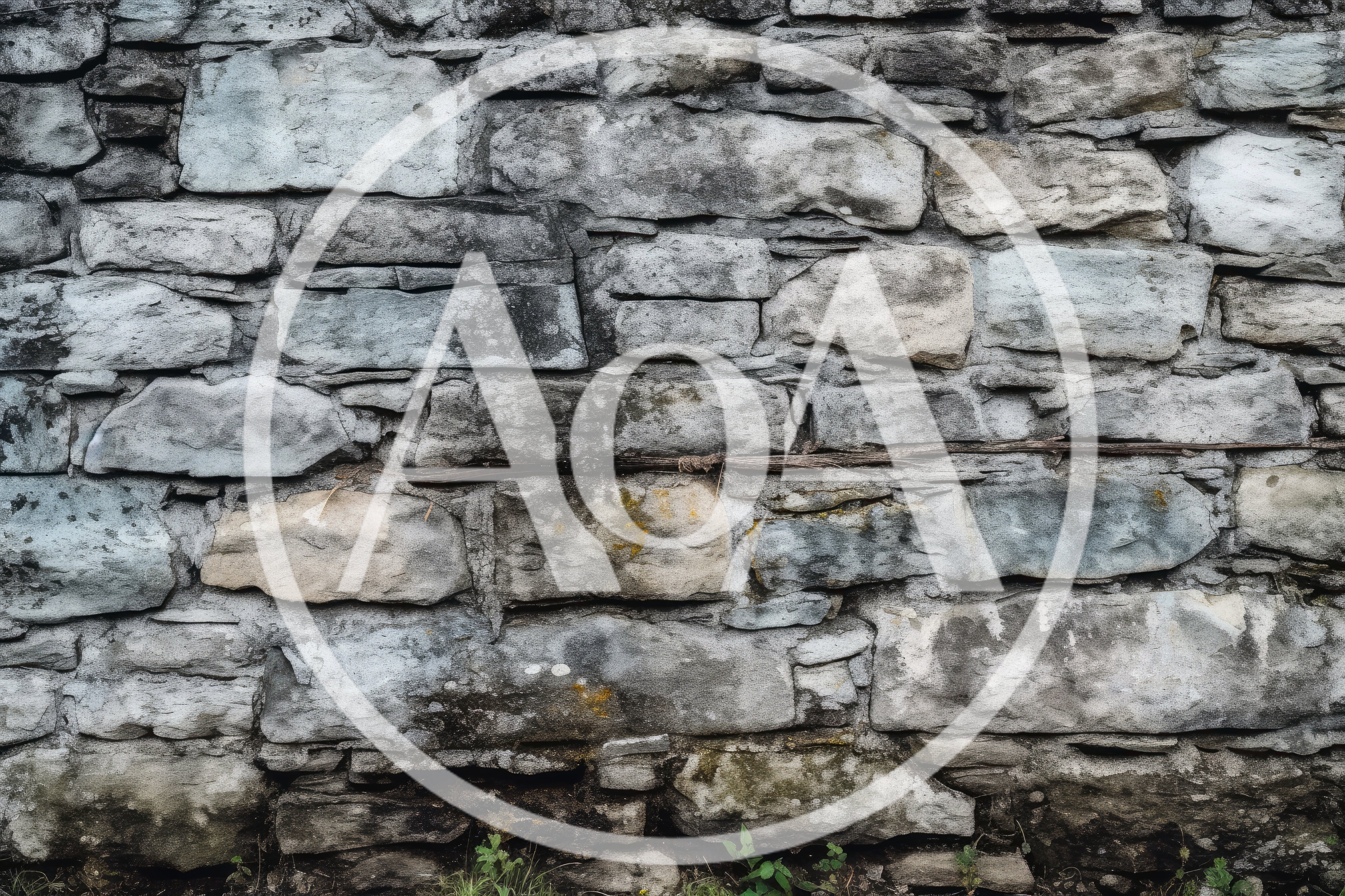 Weathered Natural Stone Wall Texture