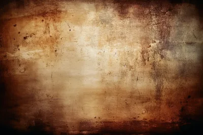 Grungy Distressed Brown Texture With Dark Vignette