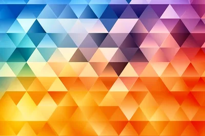 Abstract Geometric Triangle Pattern Background