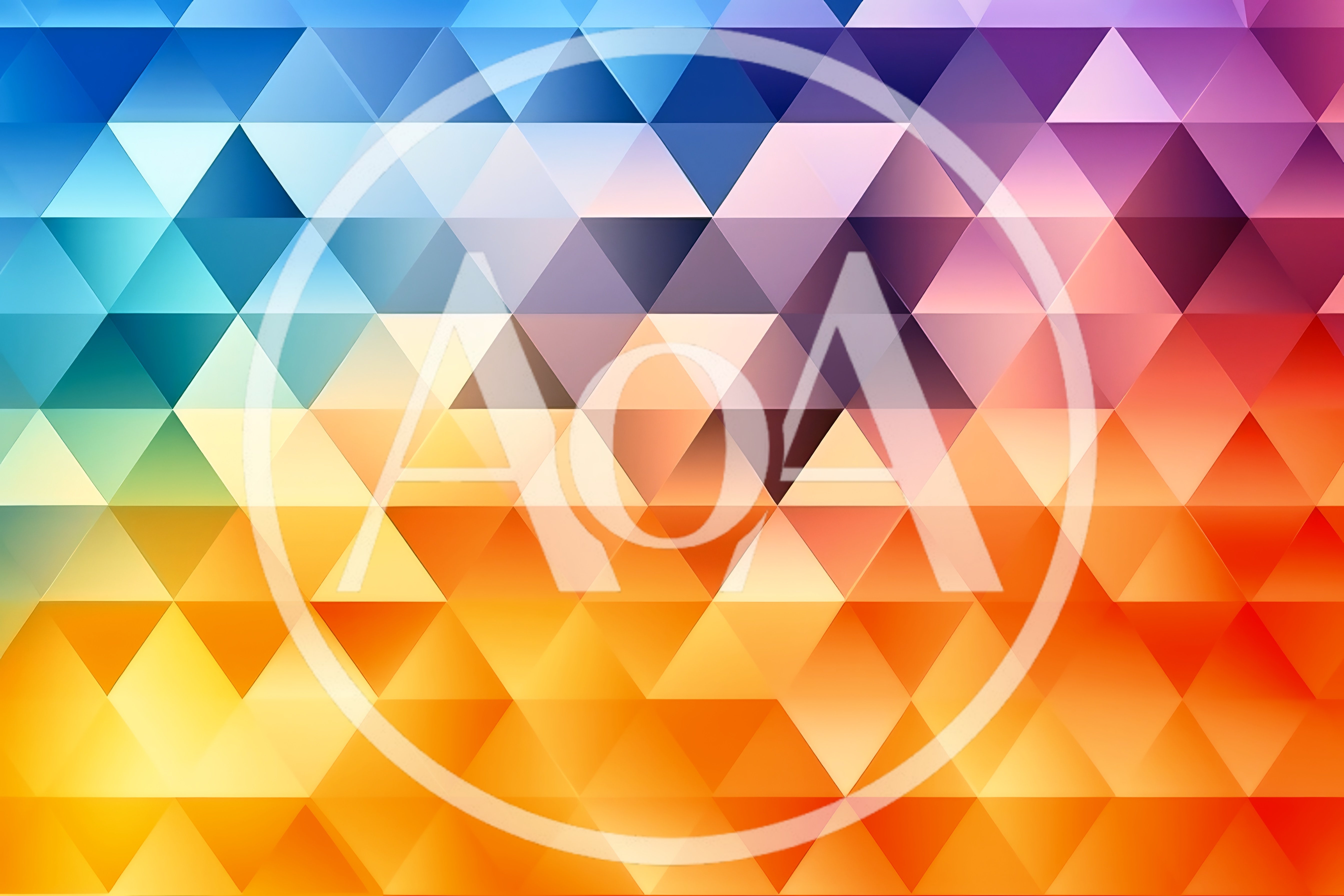 Abstract Geometric Triangle Pattern Background