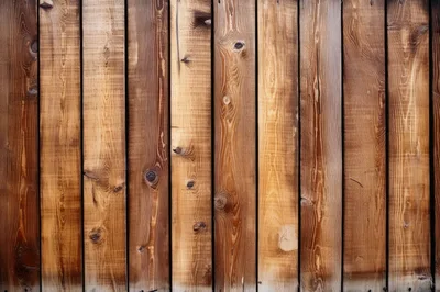 Vertical Brown Wooden Planks Background Texture