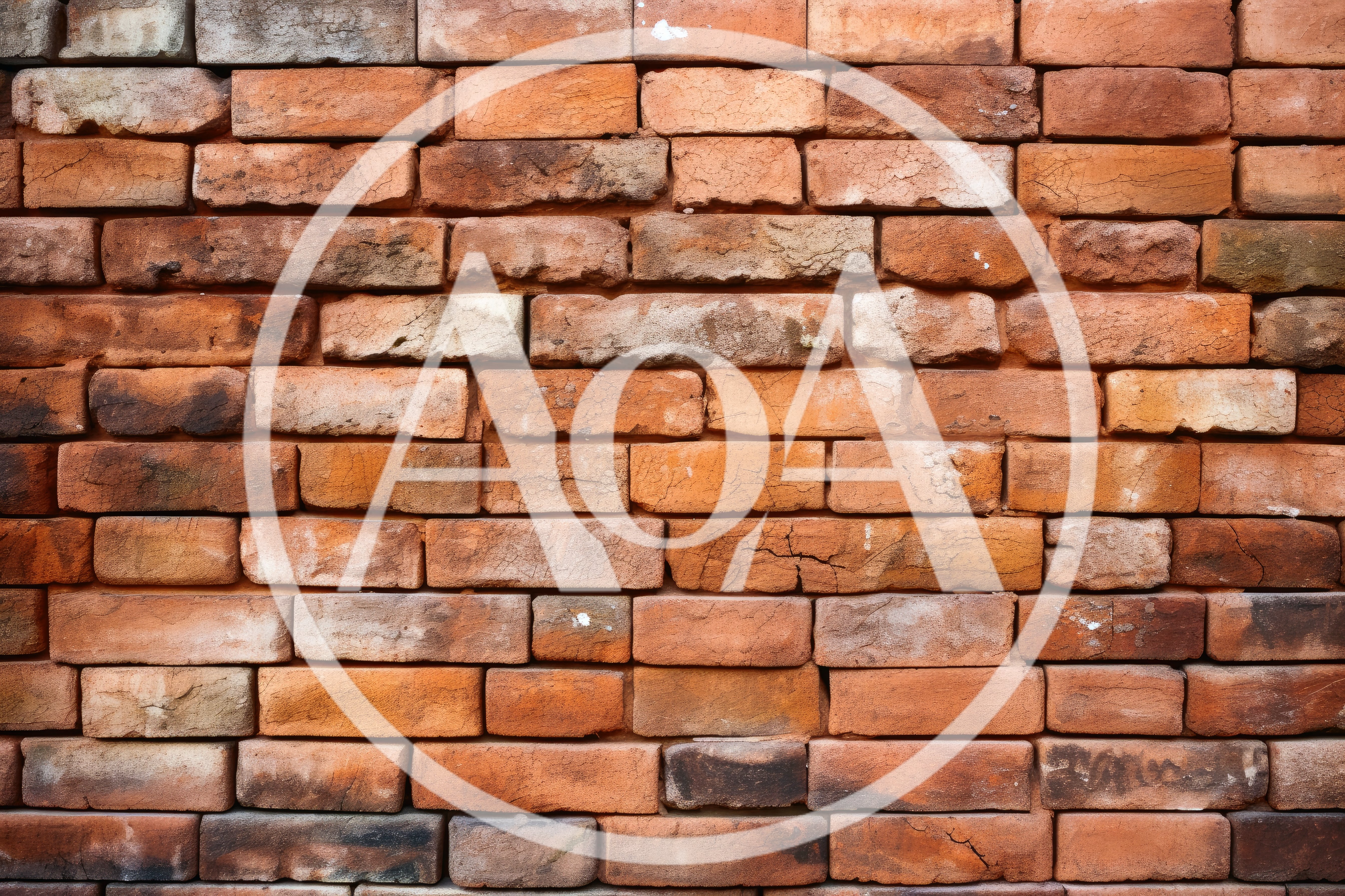 Rustic Red Brick Wall Texture Background