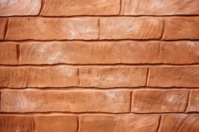 Textured Terracotta Brick Wall Background