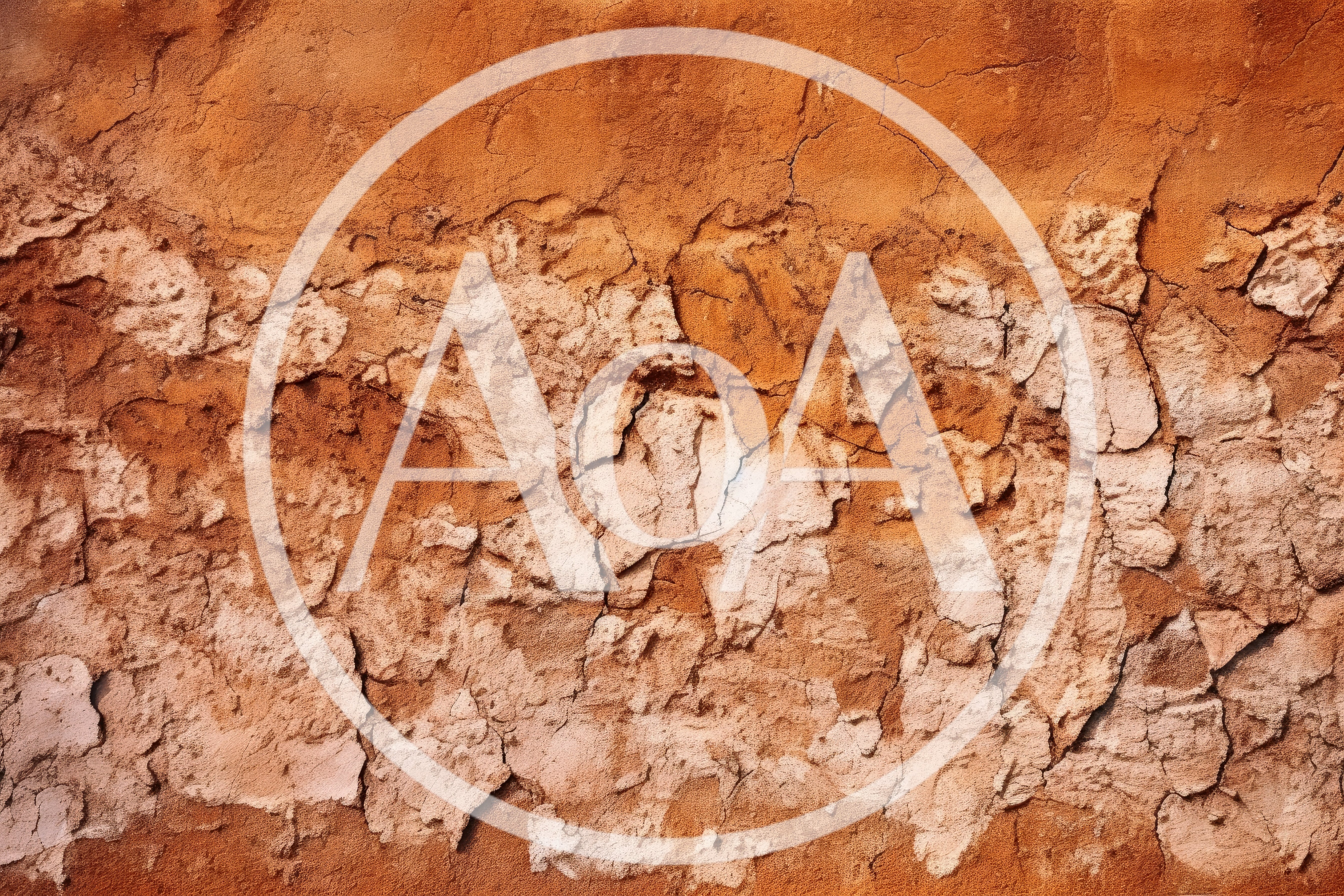 Weathered Earthy Clay Wall Texture Background