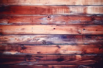 Rustic Horizontal Wooden Planks Background Texture