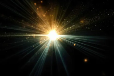 Bright Supernova Explosion In Deep Space