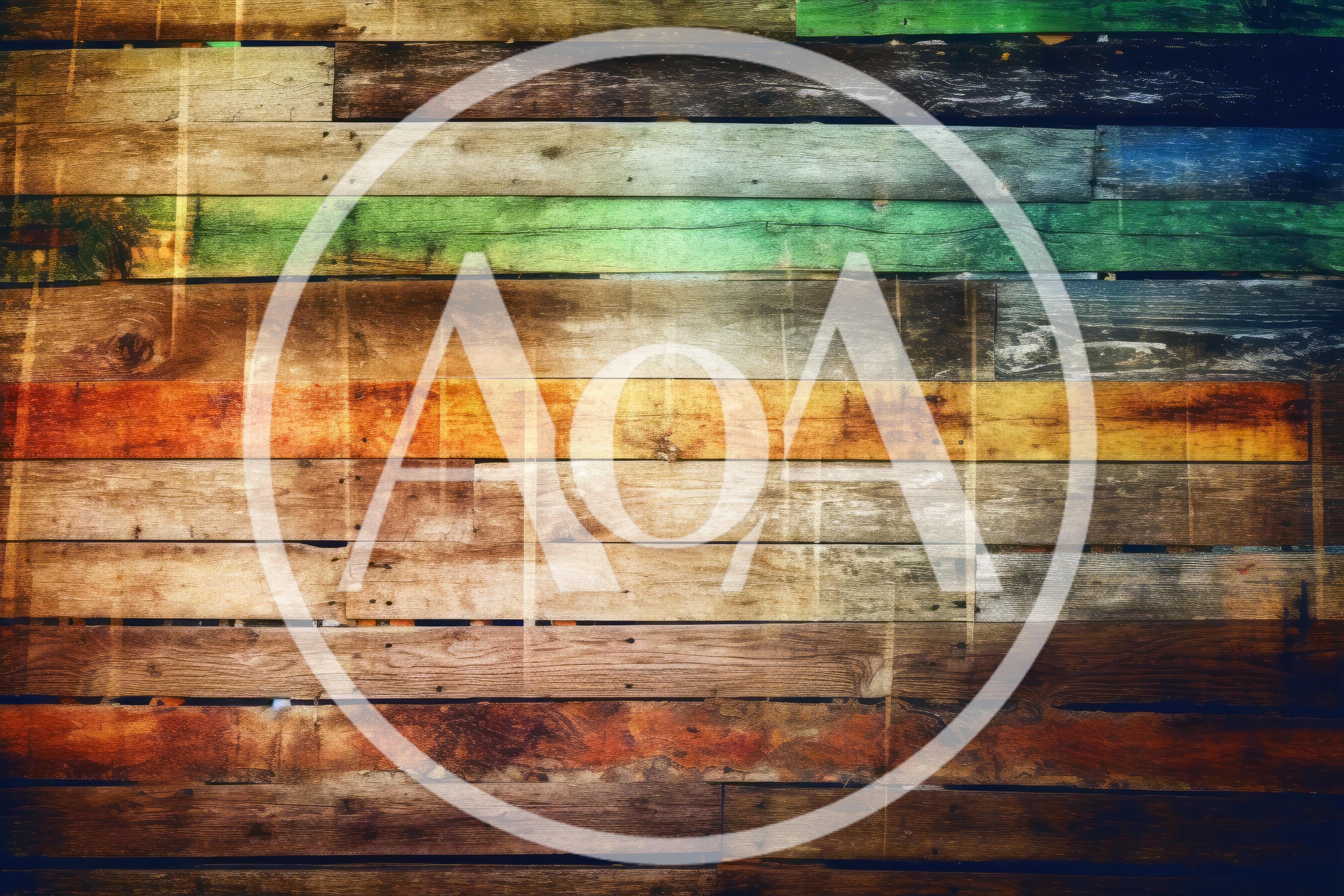 Rustic Multi Colored Wooden Planks Wall Background