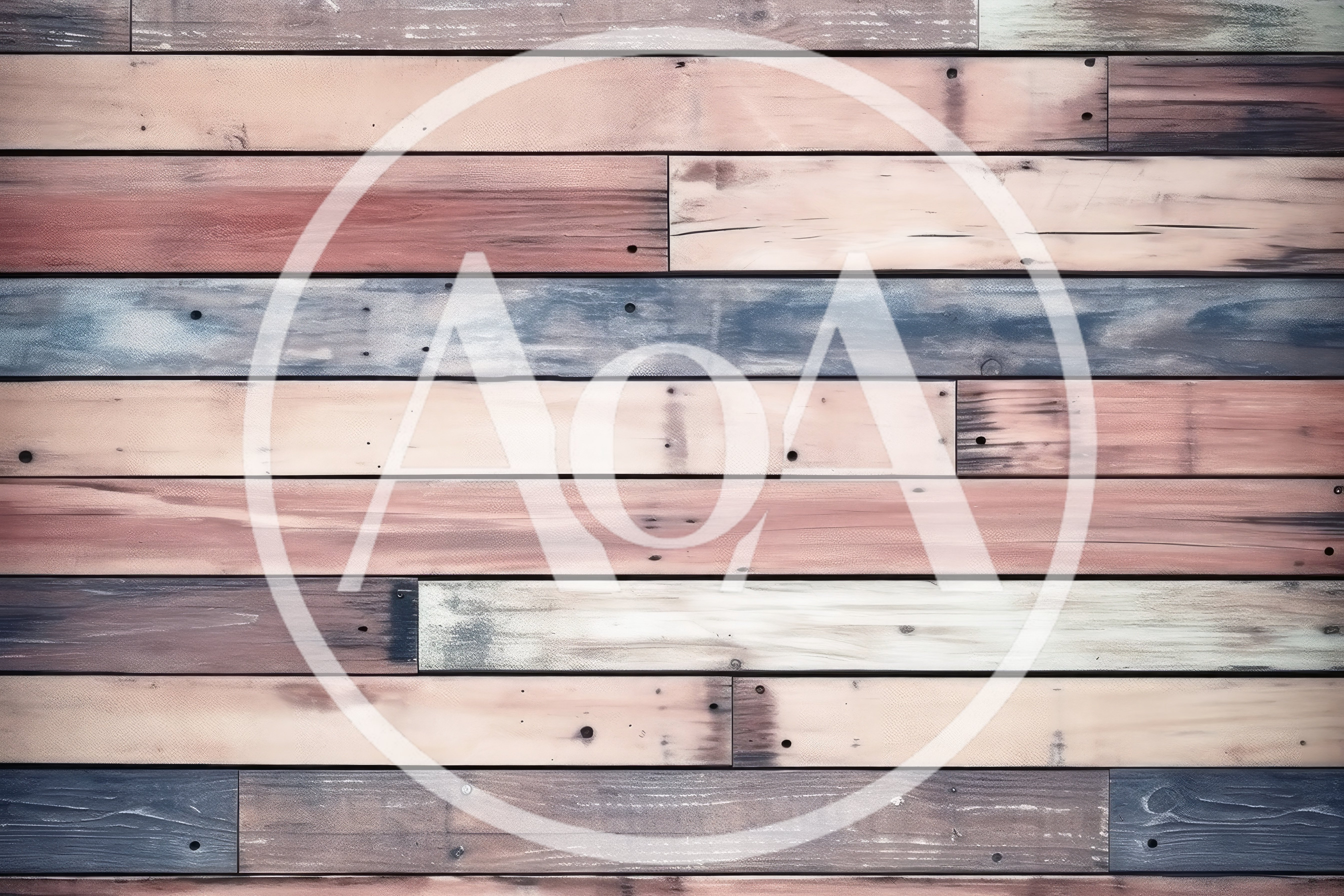 Rustic Multi Colored Wooden Plank Wall Background