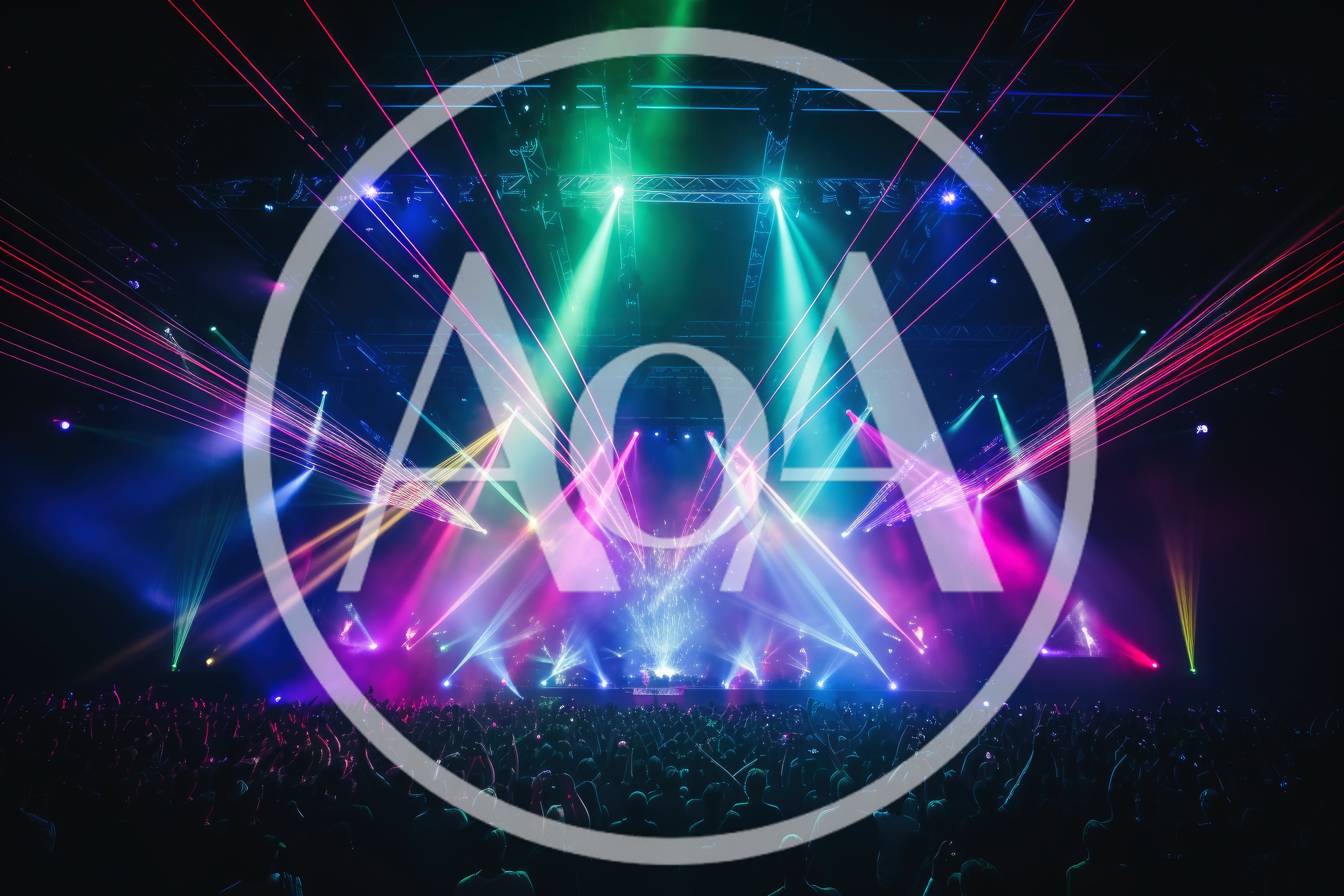 Crowd Dancing at an Electronic Music Festival