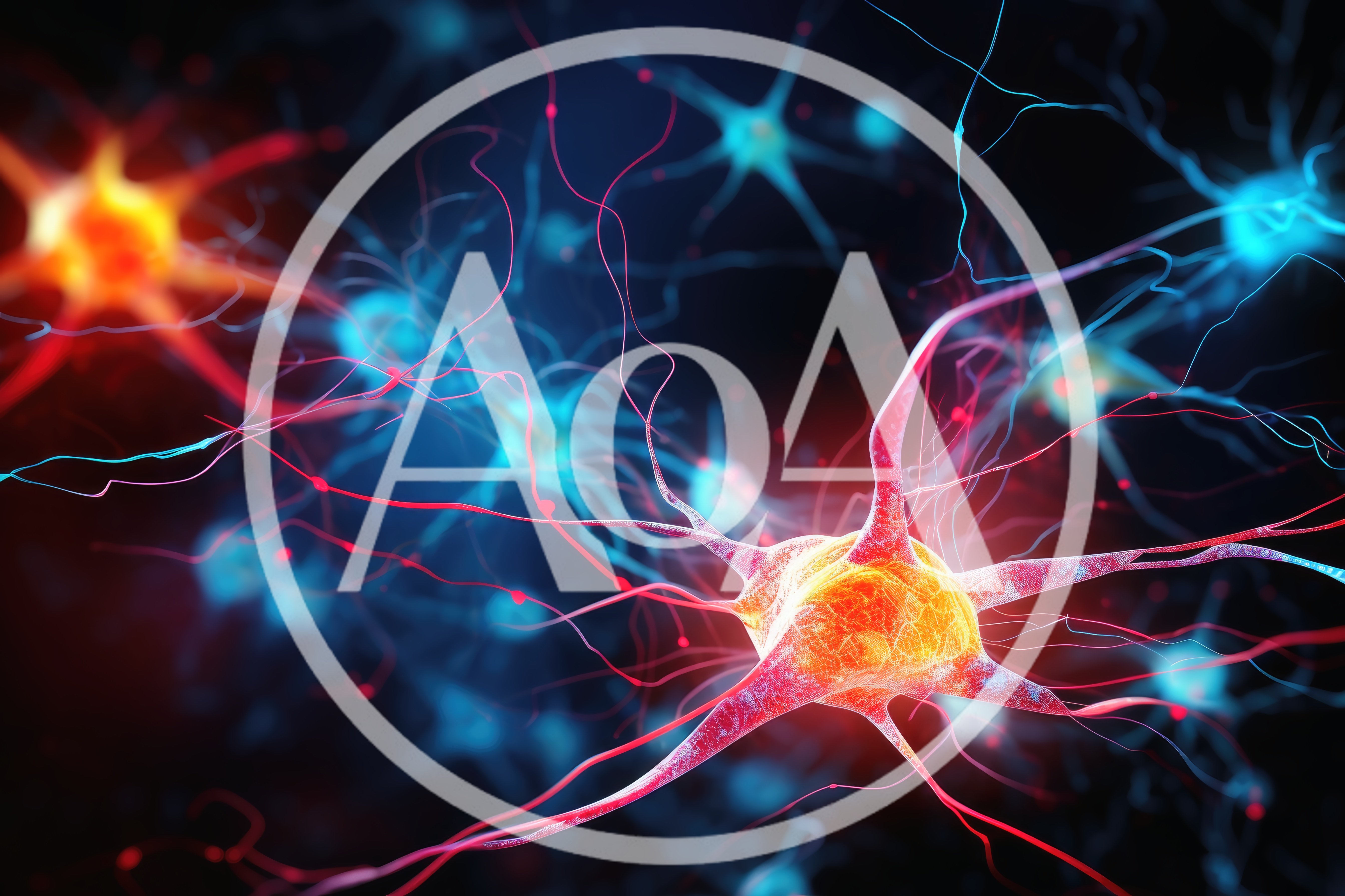 Neural Network Neurons Firing In Biological Brain