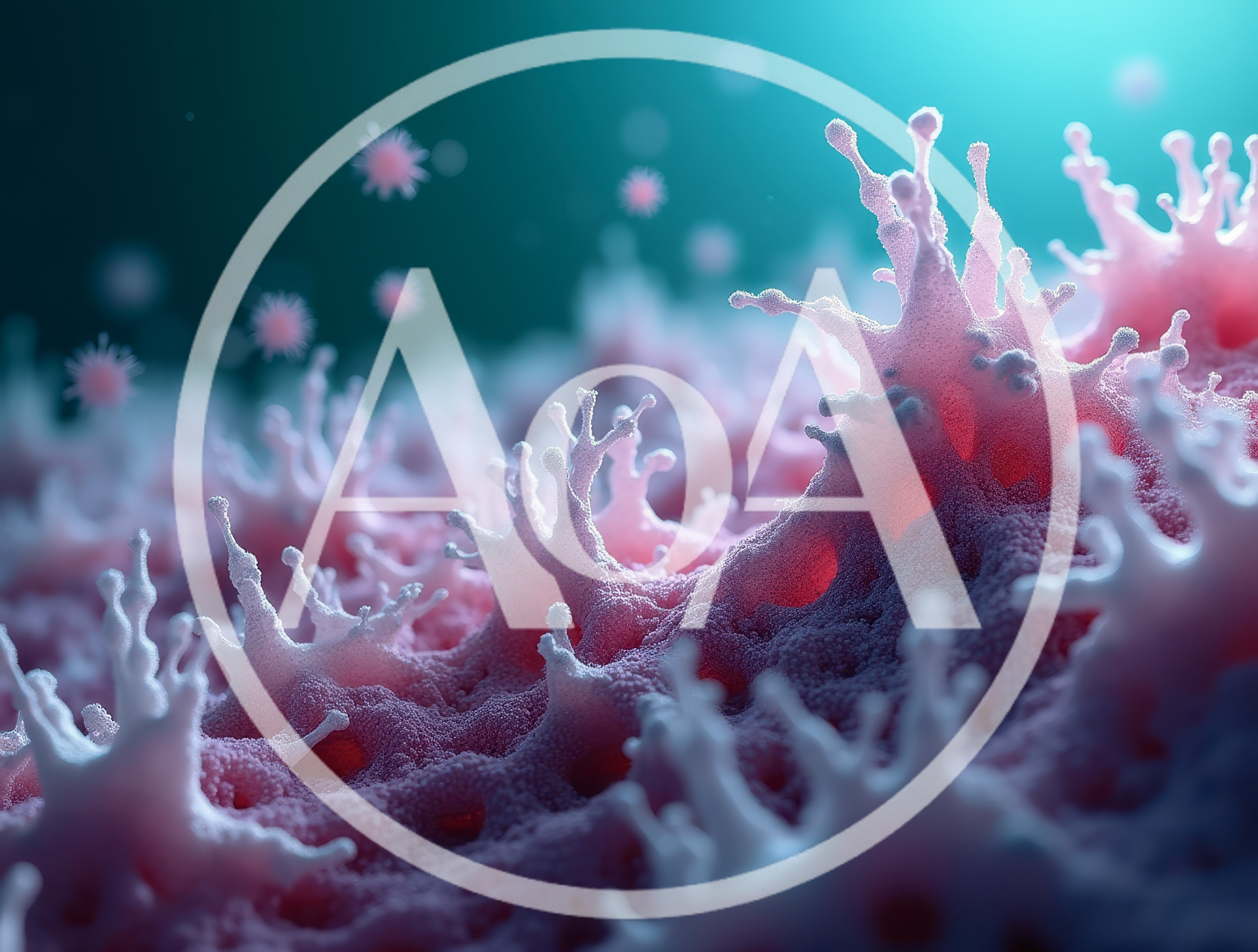 Microscopic View Of Cancerous Cell Growth