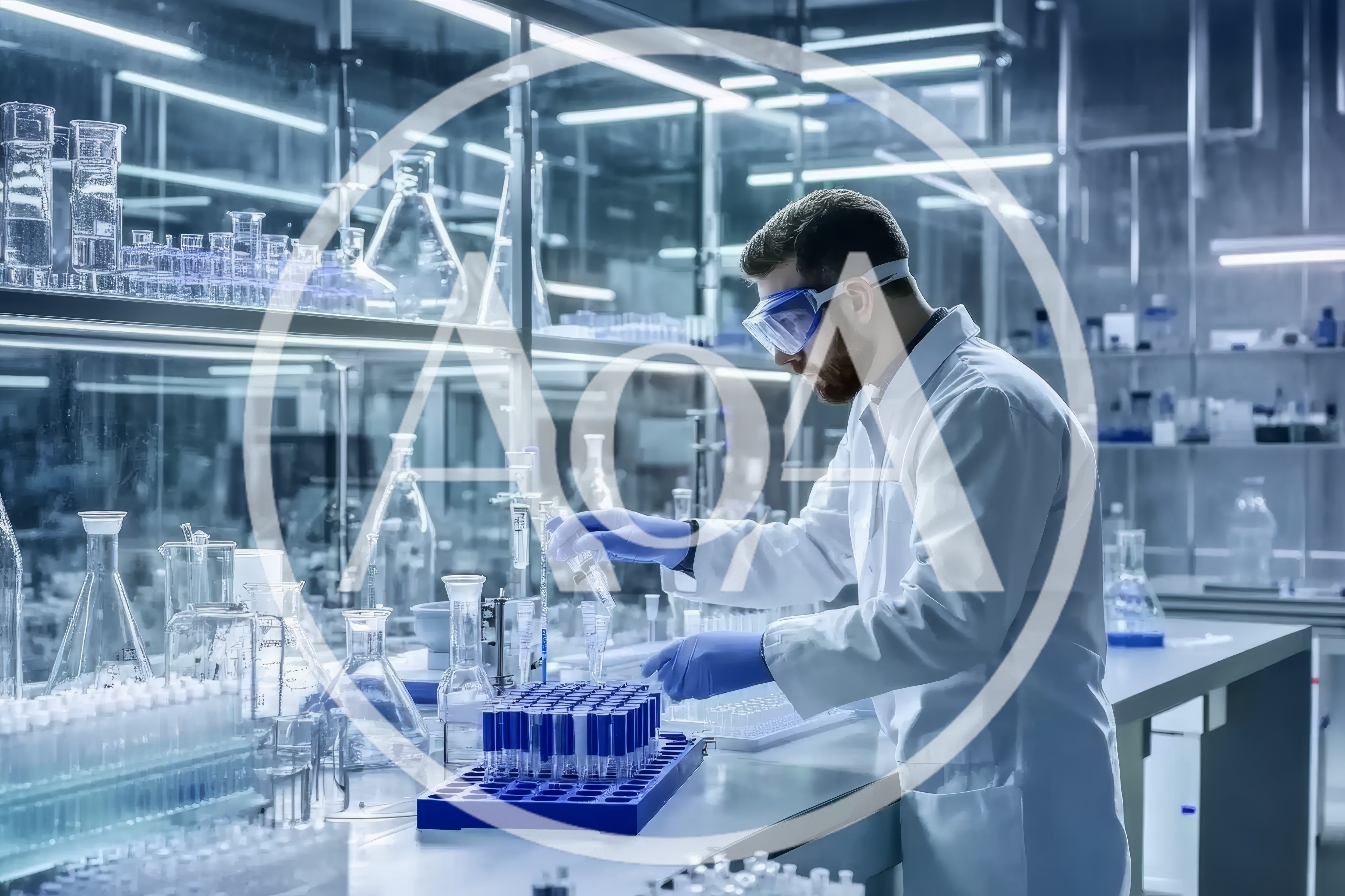 Scientist Conducting Research In A Modern Laboratory
