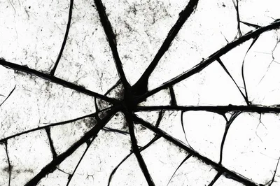 Abstract Background of Shattered Glass Texture