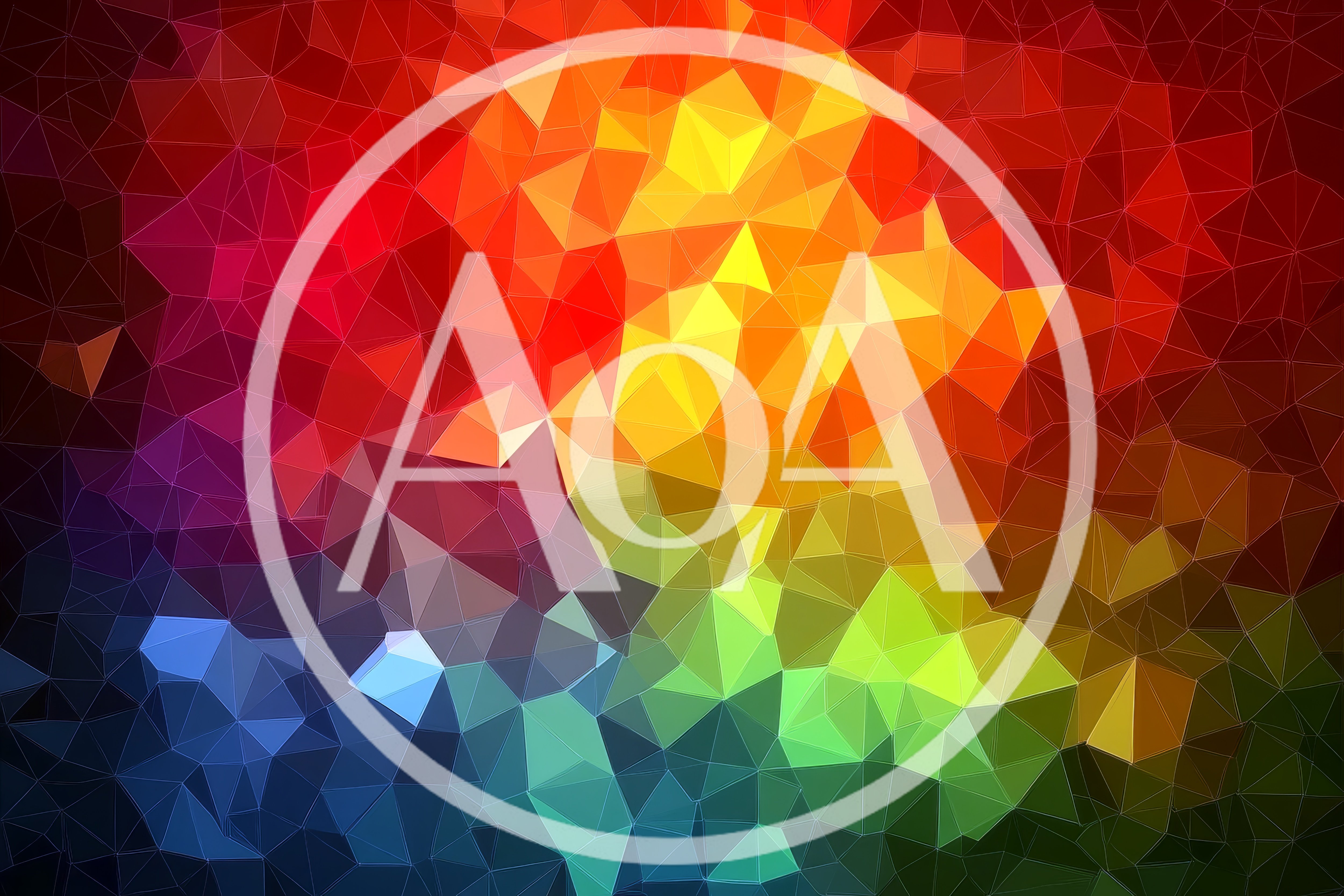 Abstract Geometric Low Poly Background Pattern
