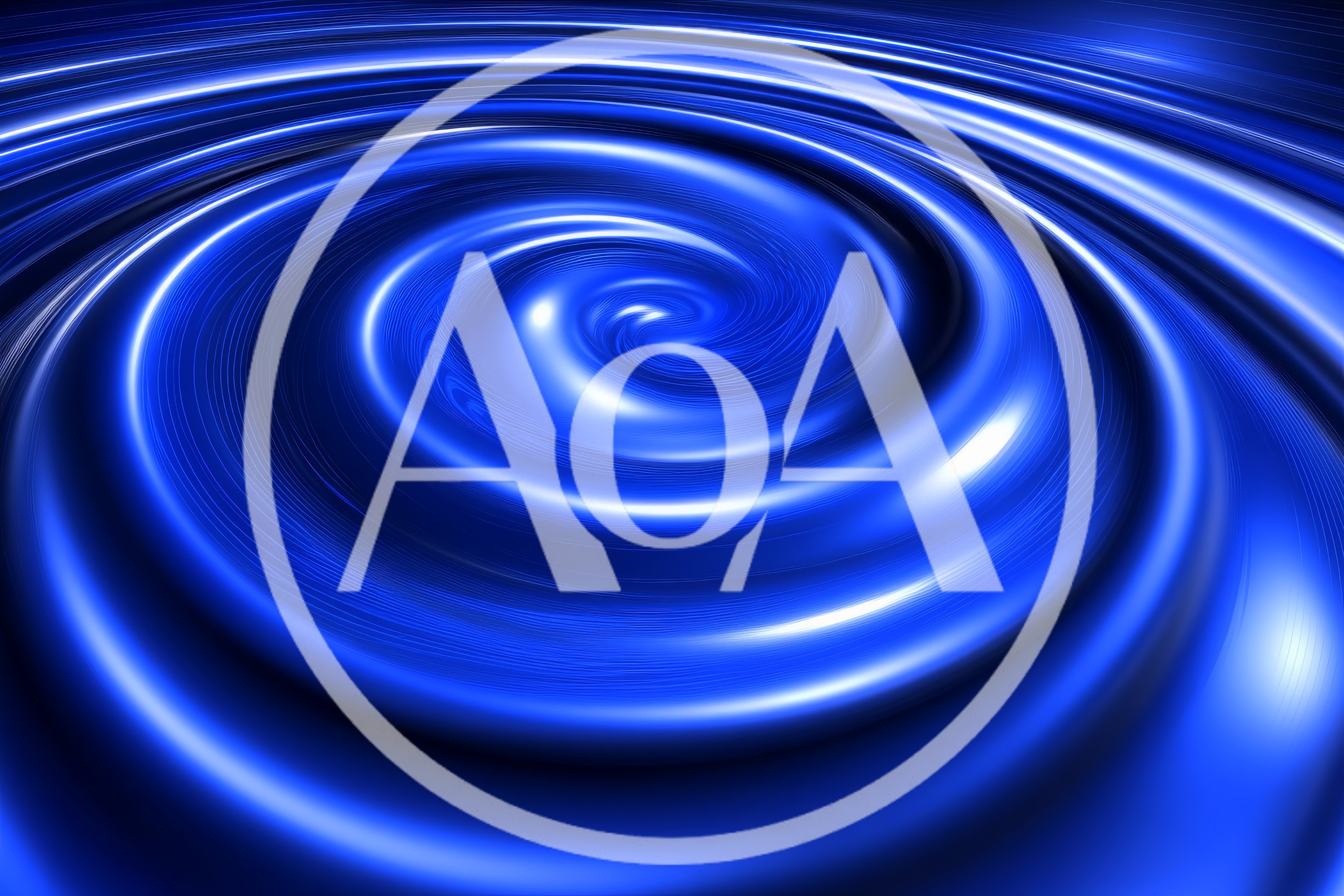 Abstract Blue Swirl Motion Background