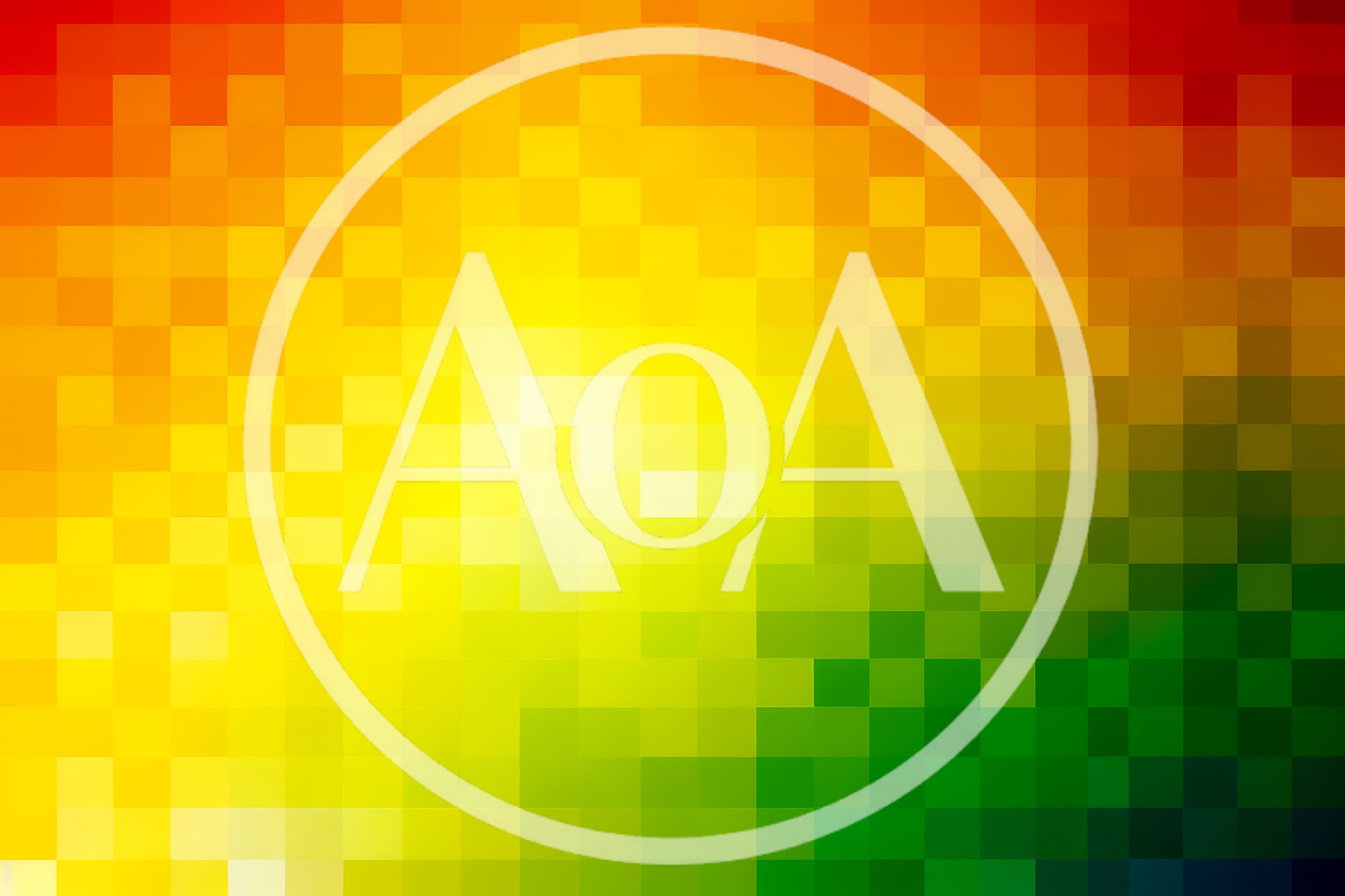 Abstract Pixelated Gradient Background With Vibrant Colors