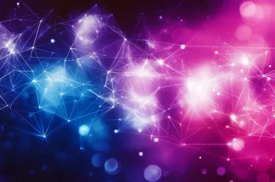 Abstract Digital Network Connection Background
