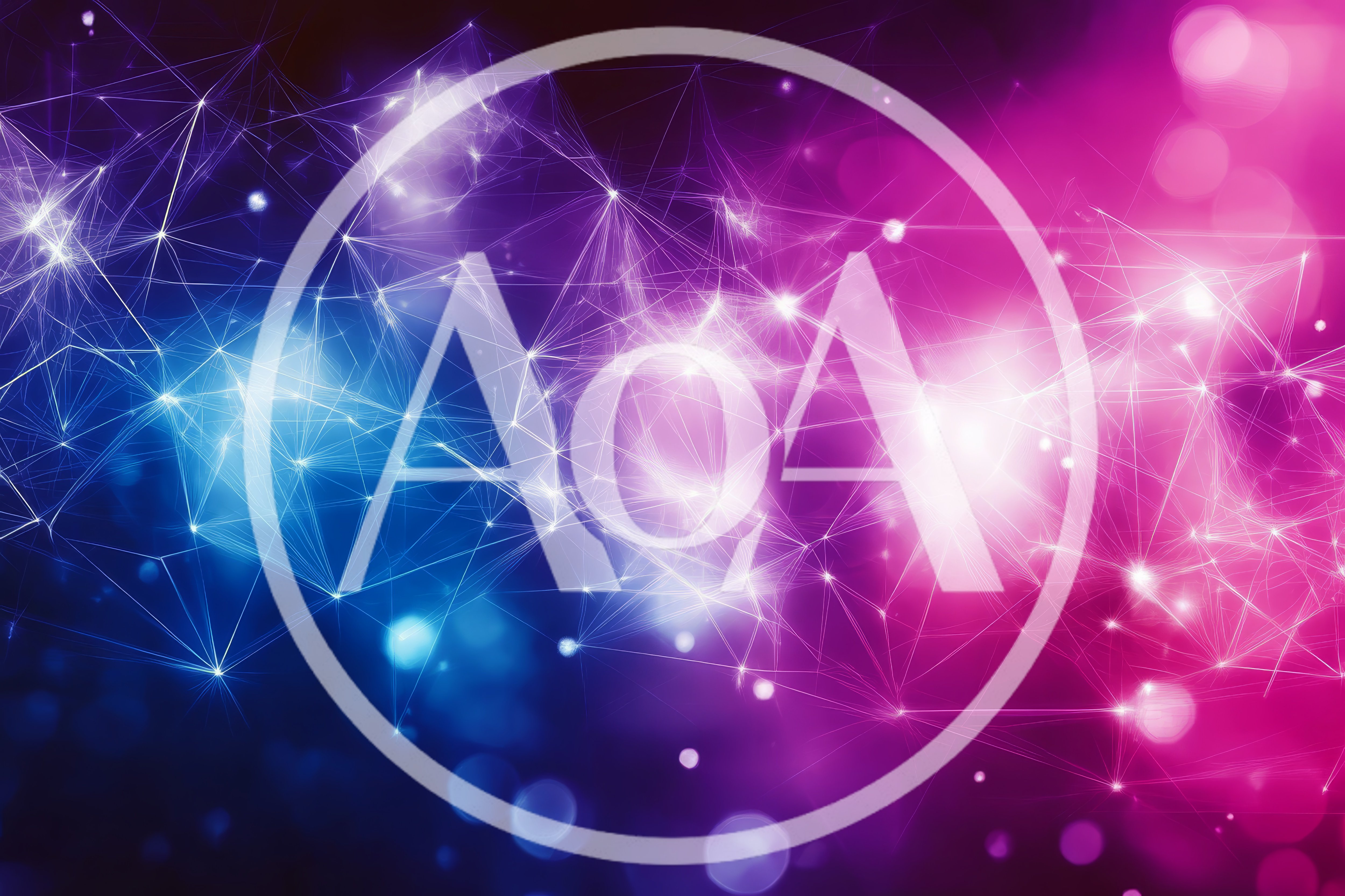 Abstract Digital Network Connection Background