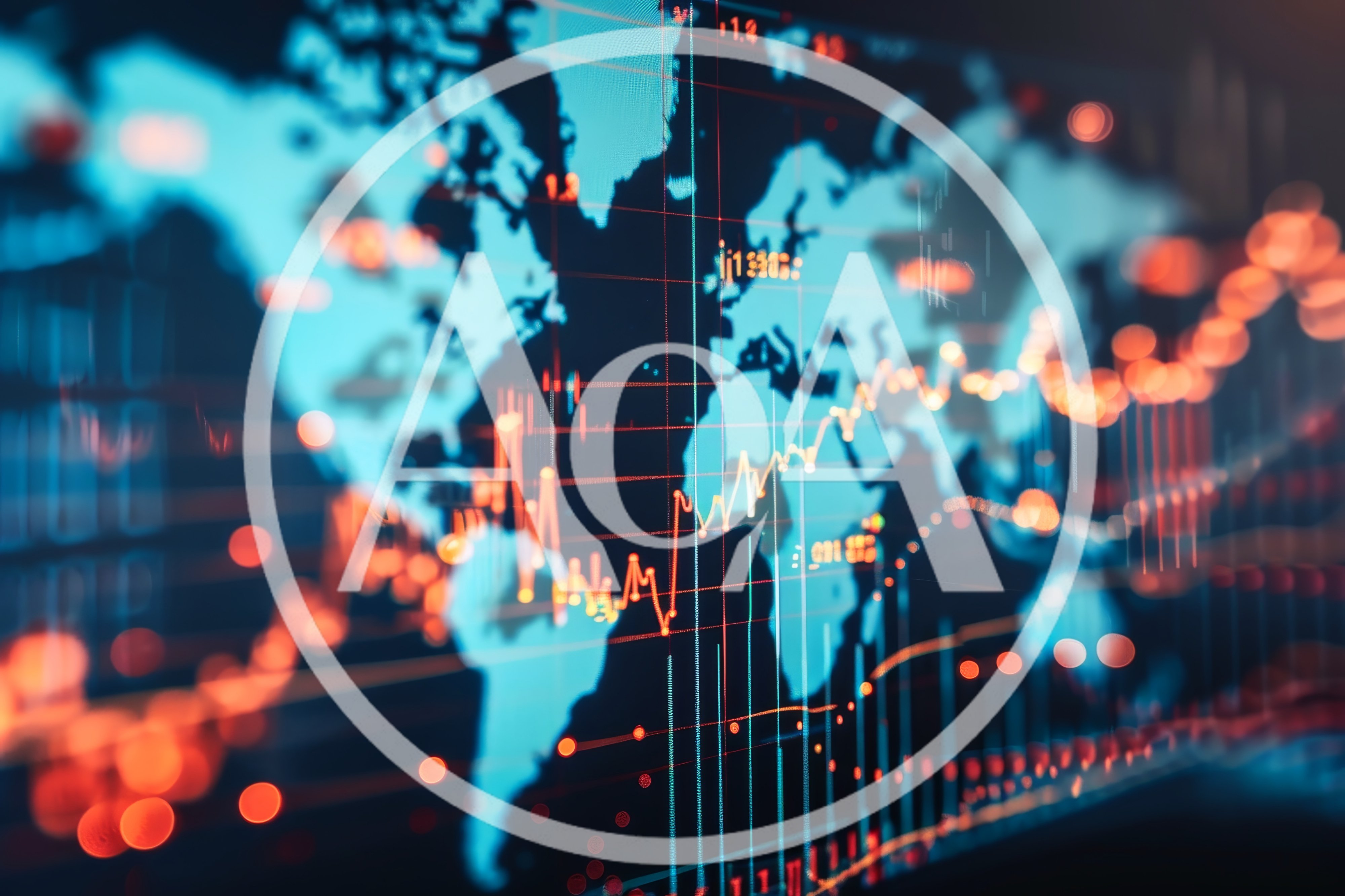 Global Financial Market Data Visualization Display