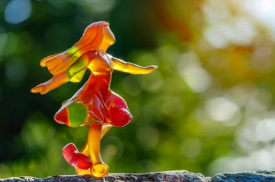 Gummy Candy Figurine Of A Dancing Woman