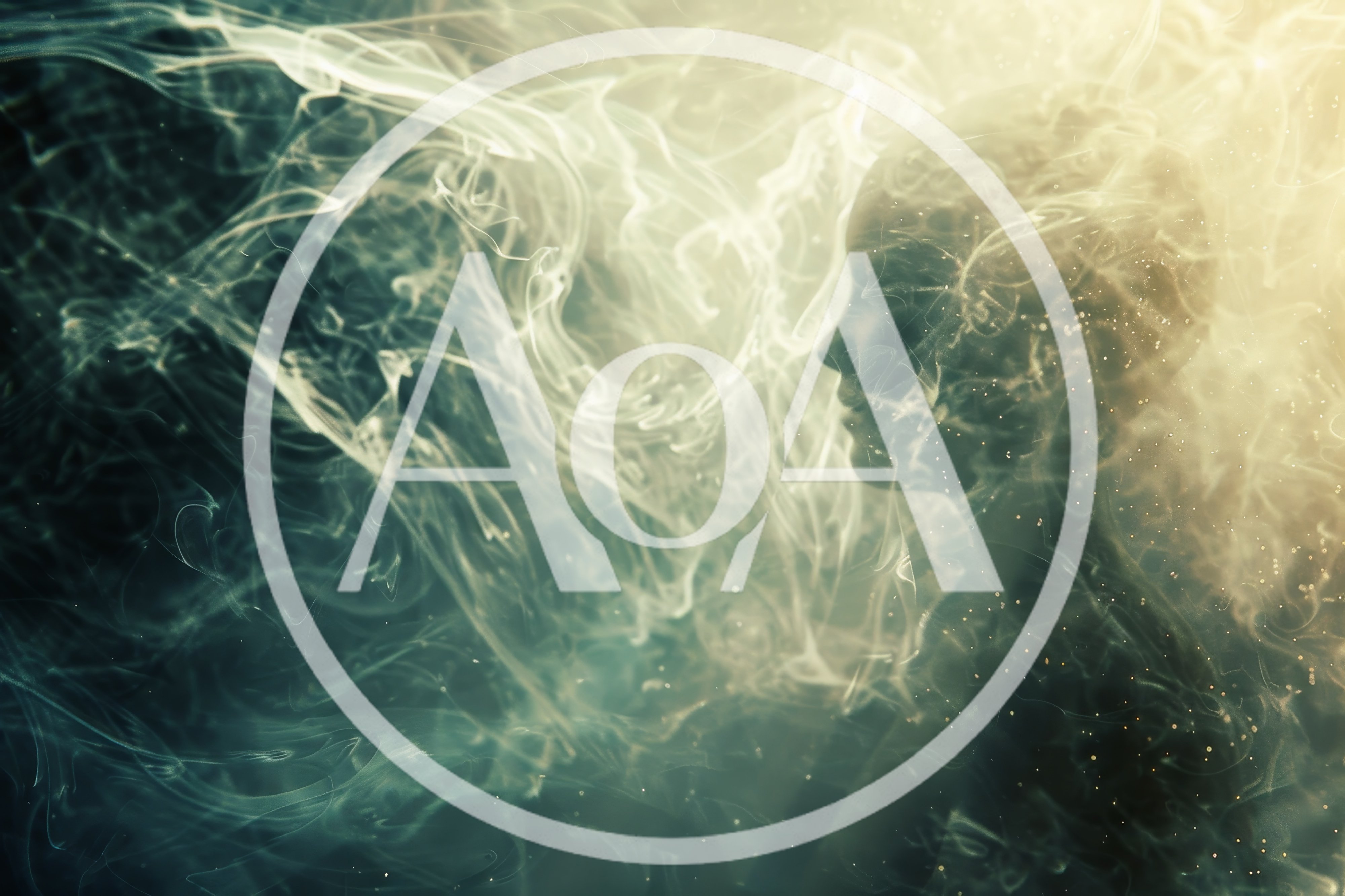 Ethereal Human Silhouette Formed From Swirling Smoke