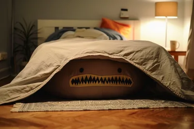Monster Under The Bed Concept