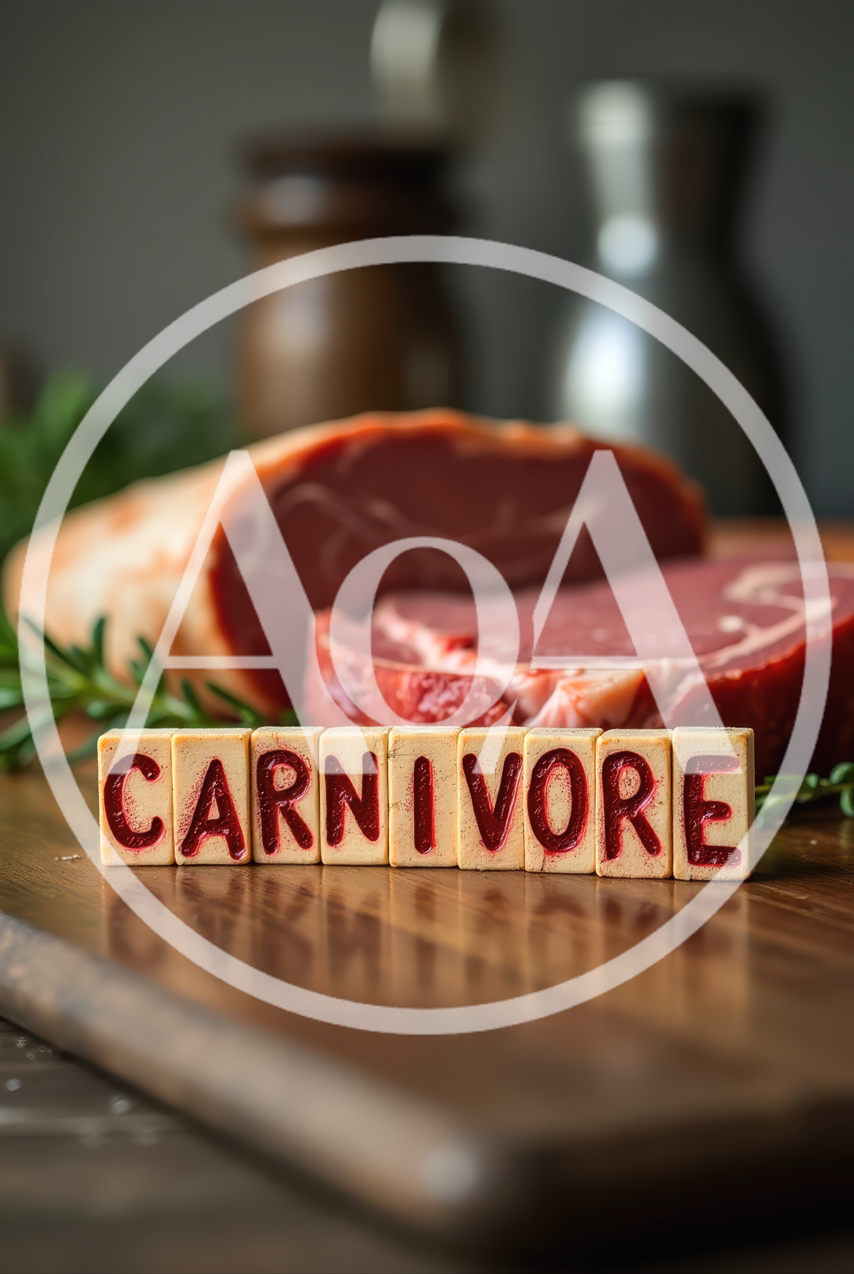 Carnivore Diet Concept With Raw Beef Steaks