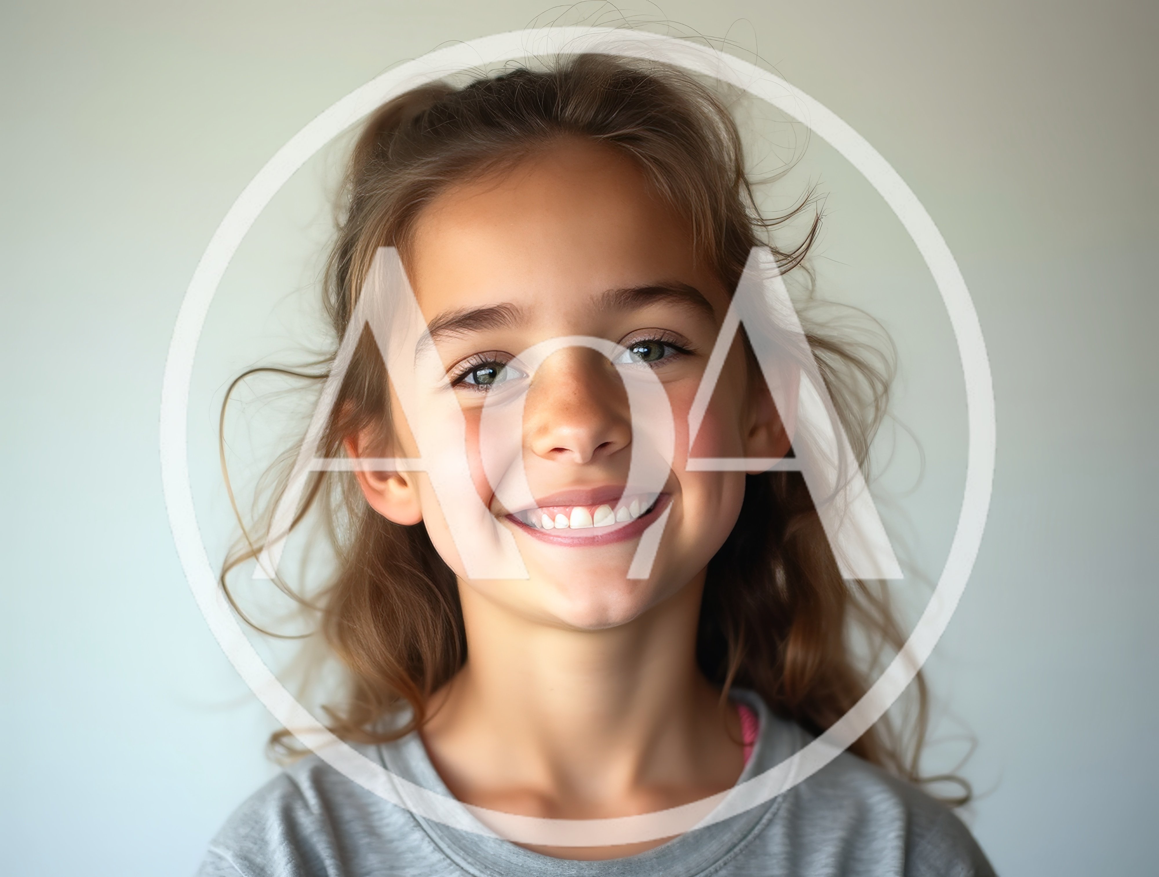 Portrait Of A Smiling Young Girl