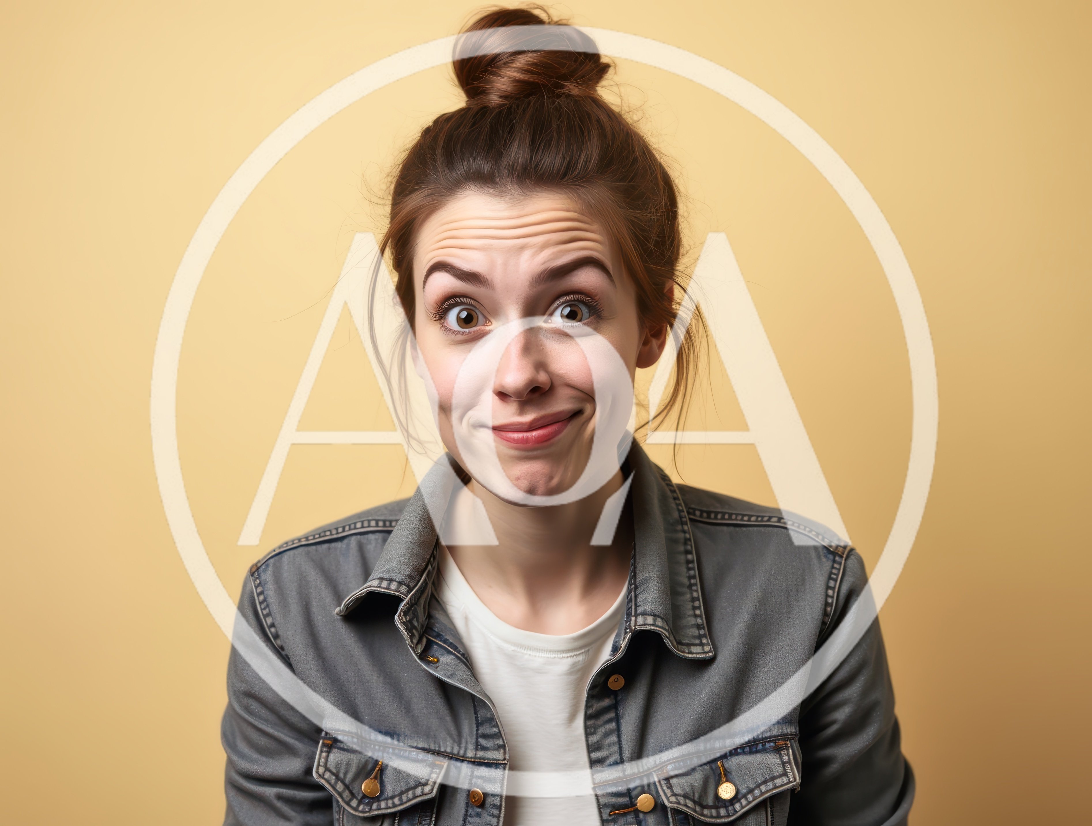 Young Woman Making A Funny Skeptical Face