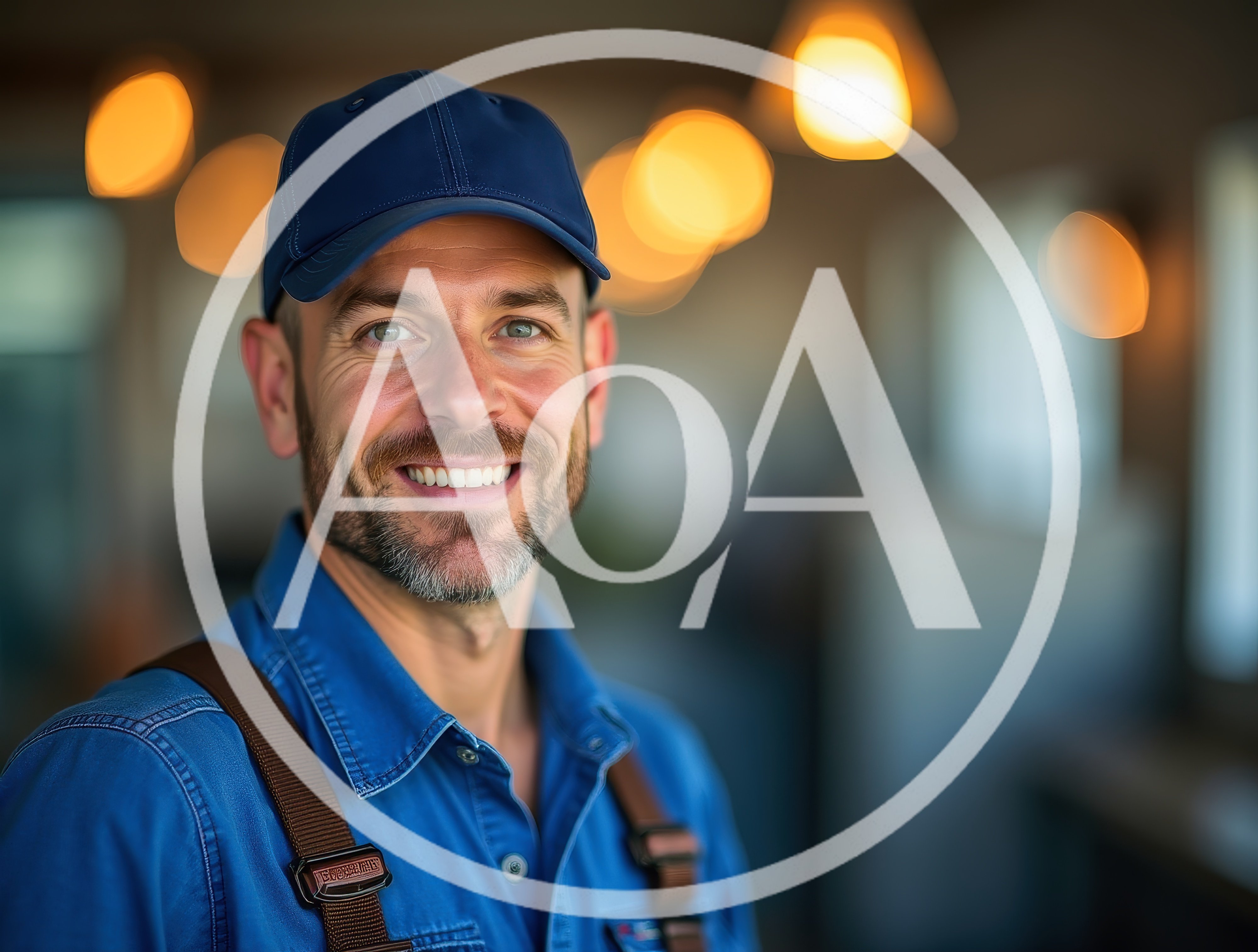 Portrait Of A Smiling Male Construction Worker
