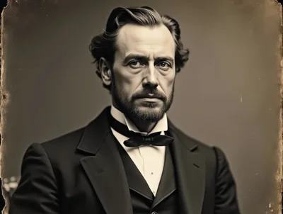 Portrait Of A Distinguished Victorian Gentleman
