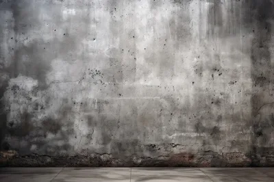 Weathered Concrete Wall With Distressed Texture