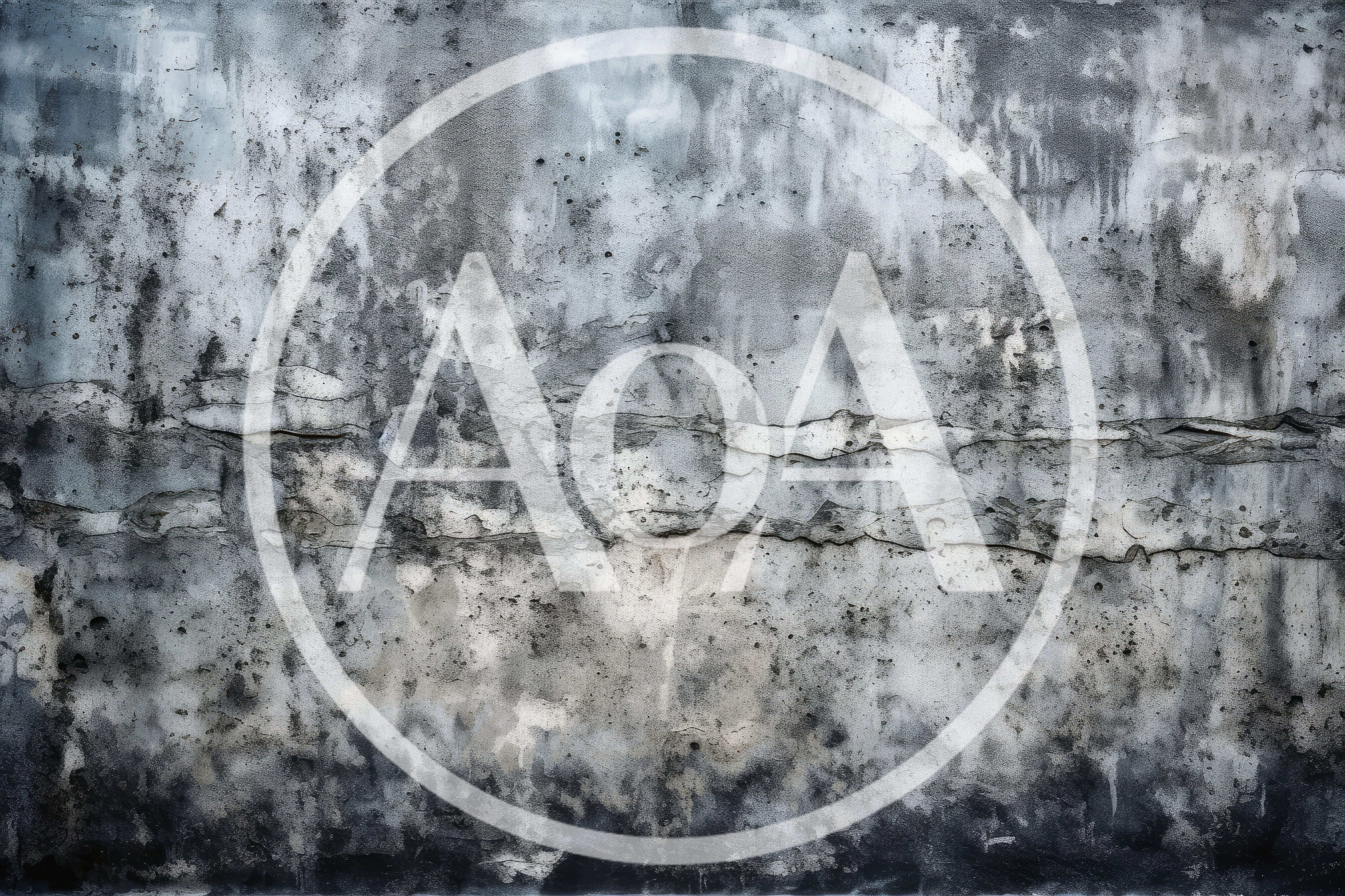Weathered Concrete Wall With Grunge Texture
