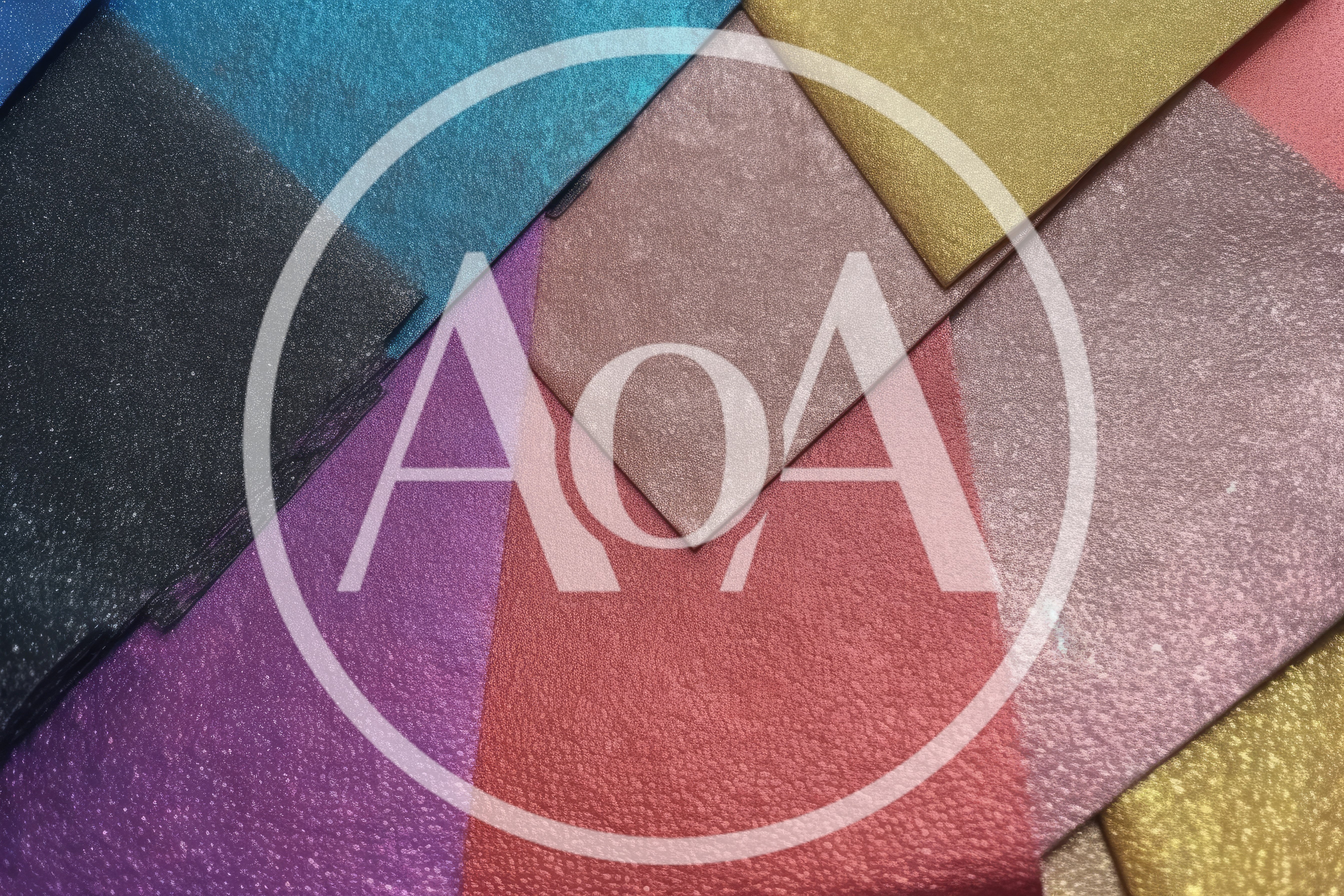 Assorted Colors Of Textured Metallic Paper Sheets