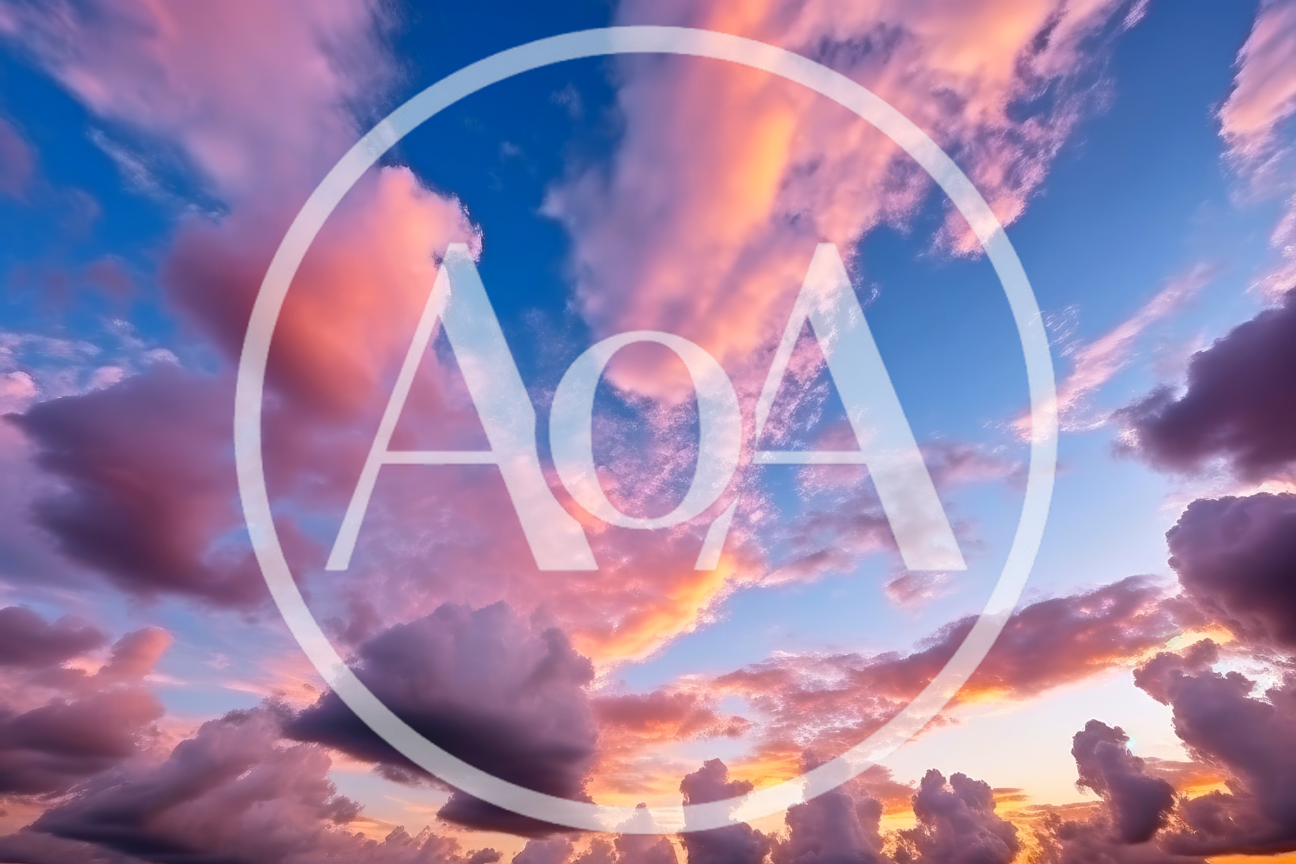 Vibrant Sunset Sky With Pink And Orange Clouds